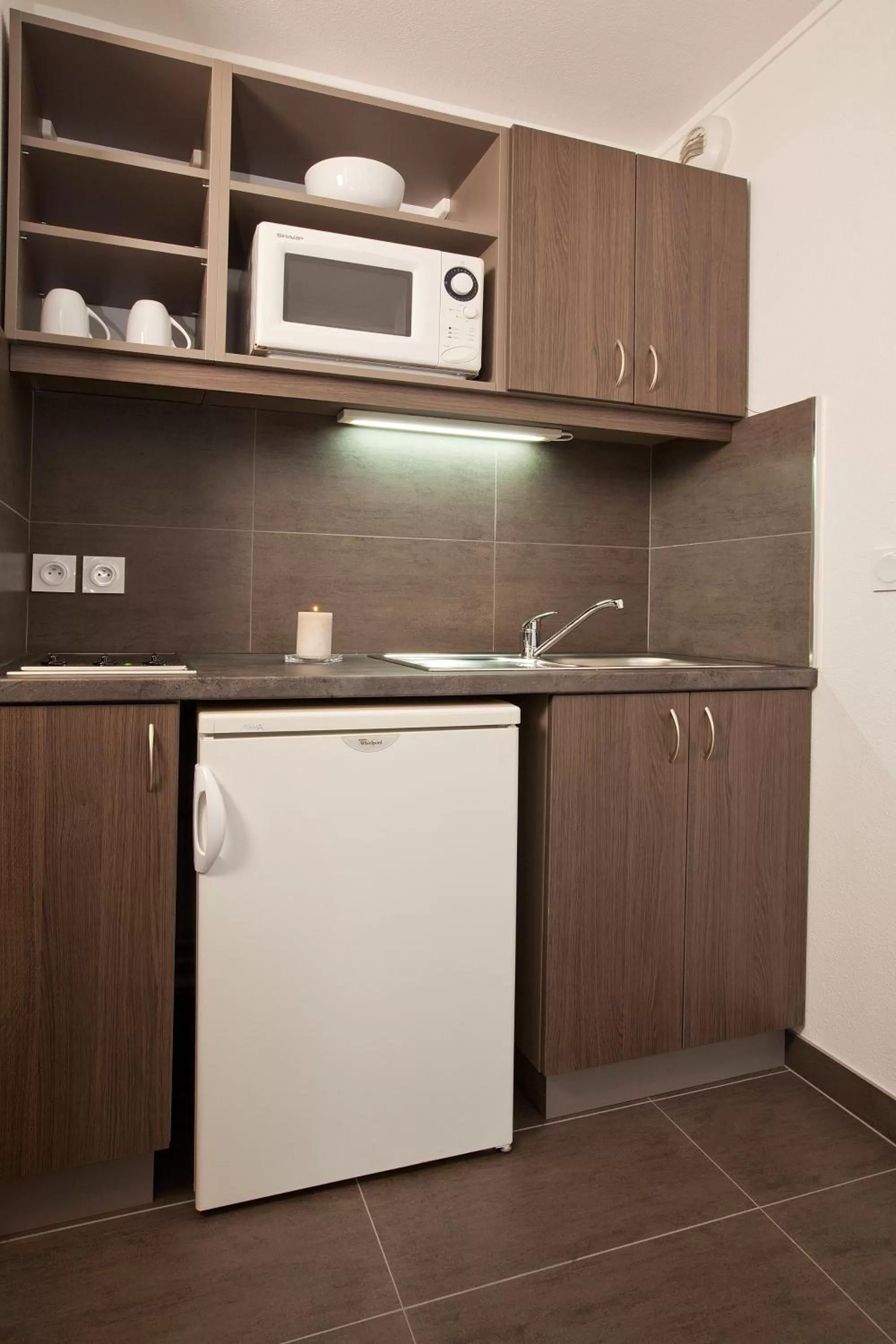 Kitchen or kitchenette in Séjours & Affaires Montreuil Saint Mandé