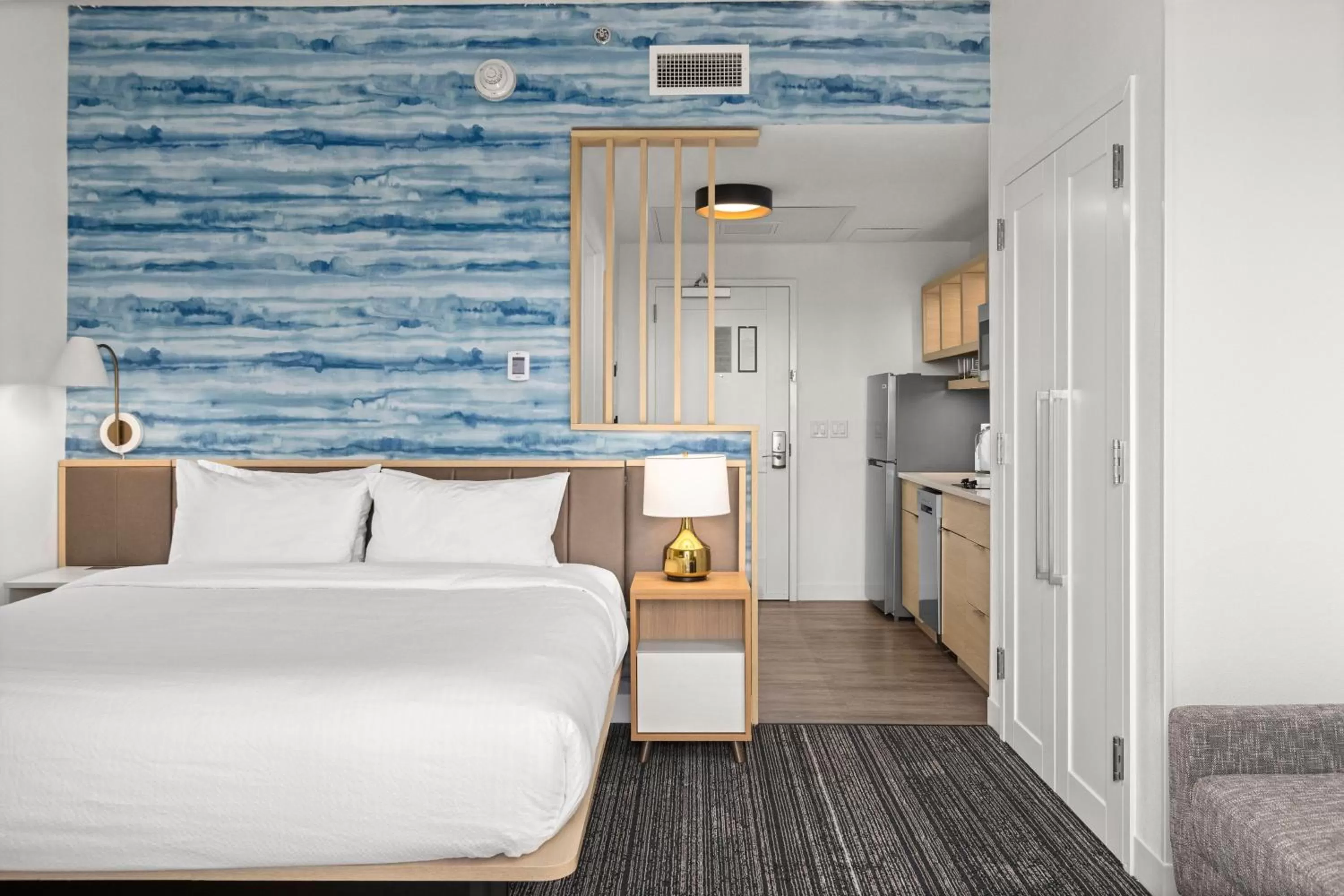 Photo of the whole room, Bed in TownePlace Suites by Marriott Cape Canaveral Cocoa Beach