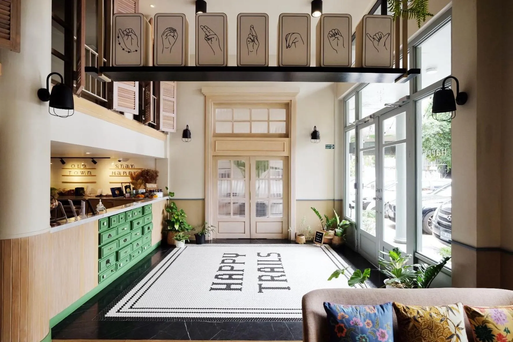 Lobby or reception in The Blanket Hotel Phuket Old Town