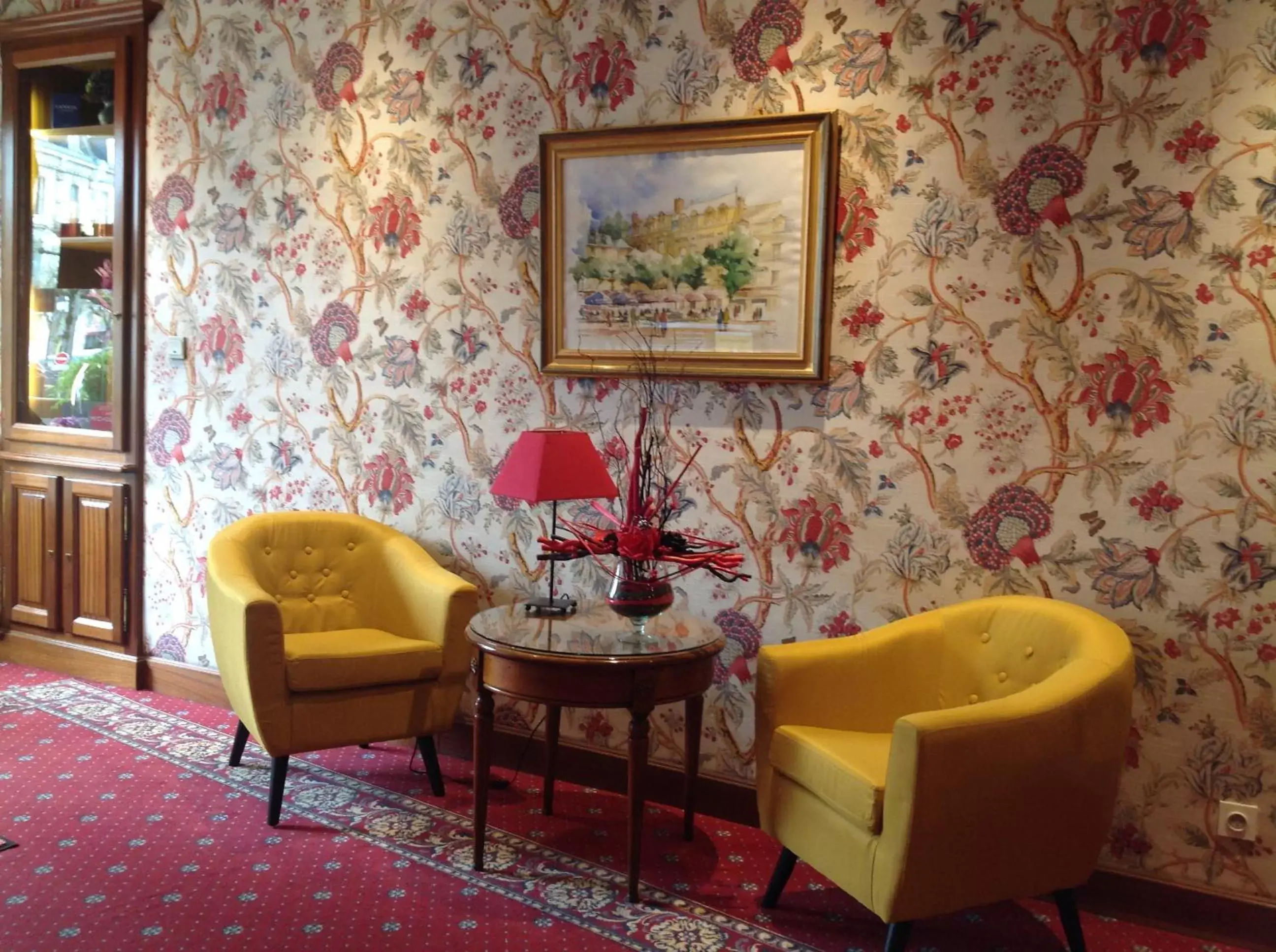 Lobby or reception, Seating Area in Best Western Hôtel De France