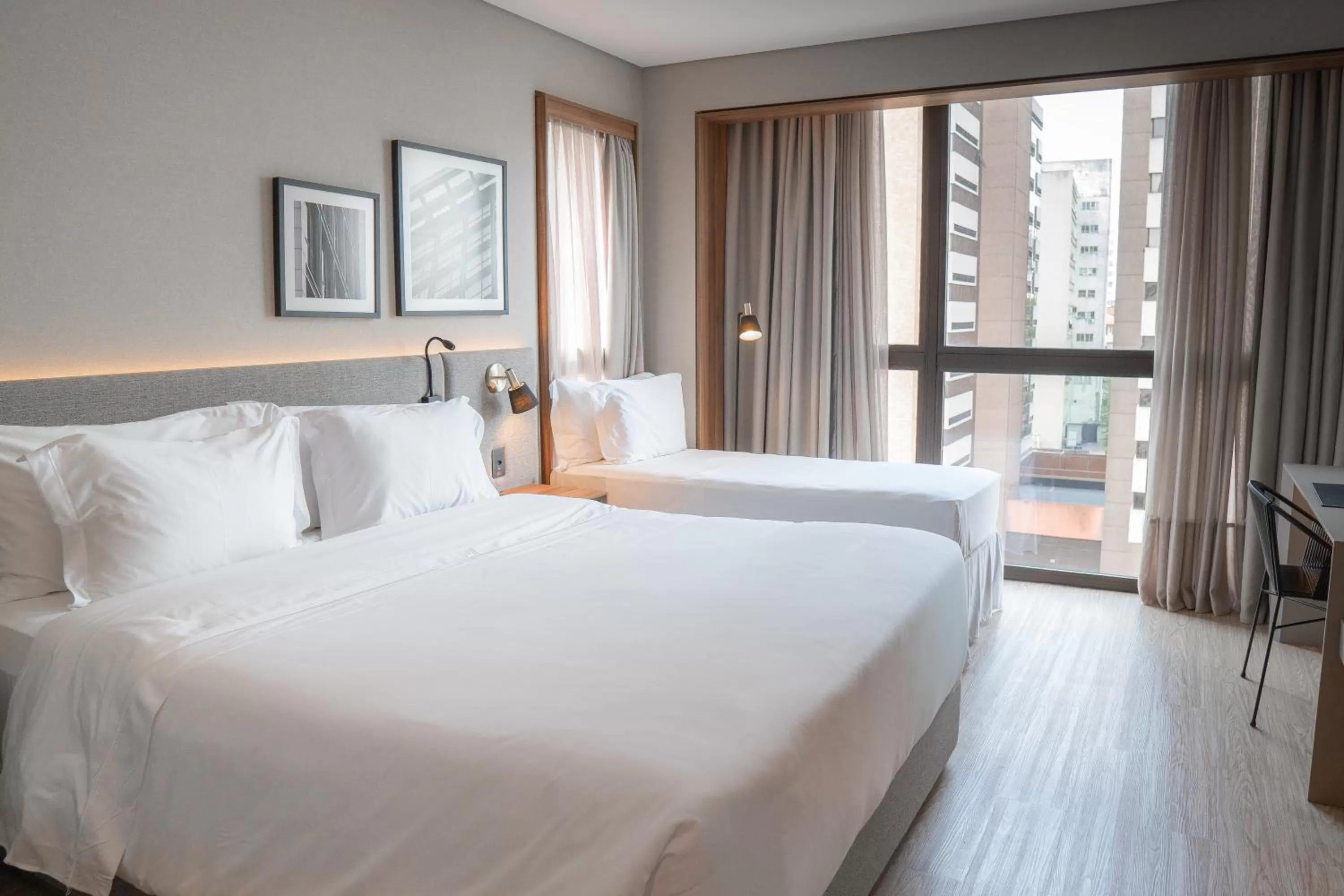 Bed in LK Design Hotel Florianópolis