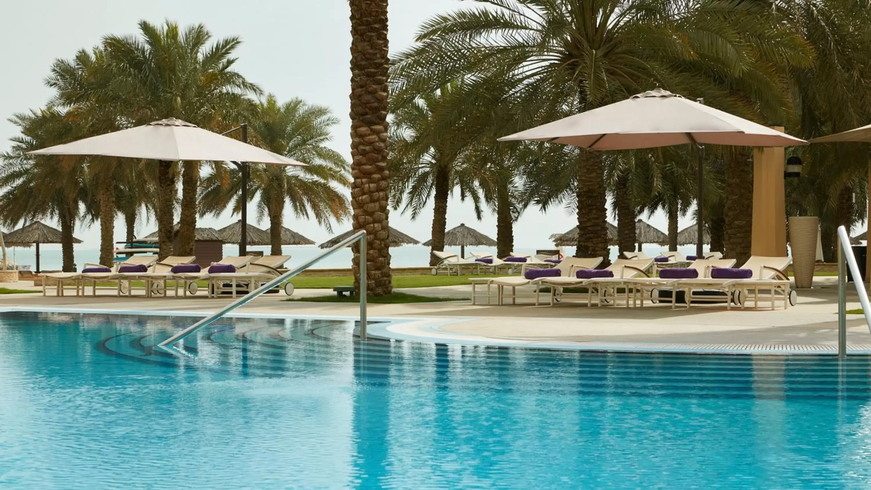 Swimming Pool in InterContinental Doha Beach & Spa, an IHG Hotel Swimming Pool in InterContinental Doha Beach & Spa, an IHG Hotel