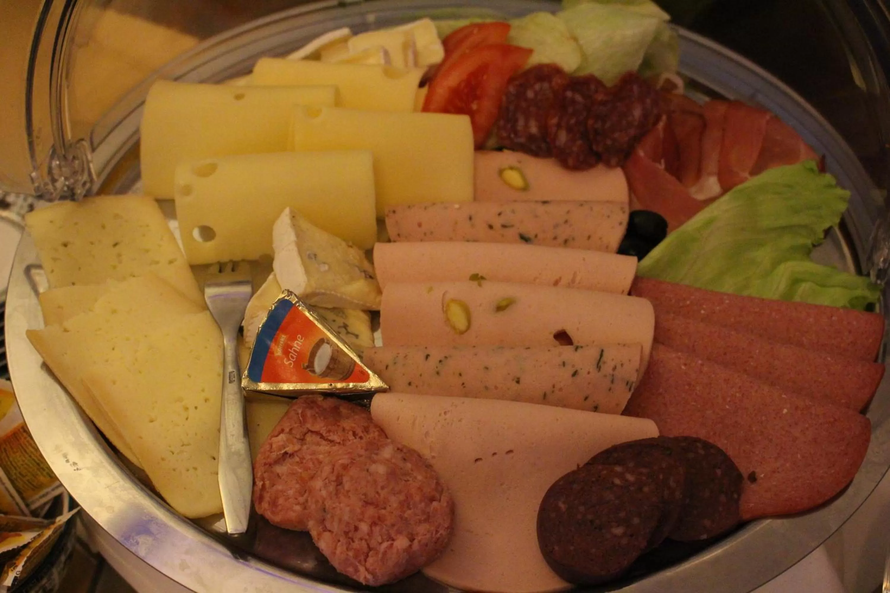 Food close-up in Hotel-Restaurant Heute