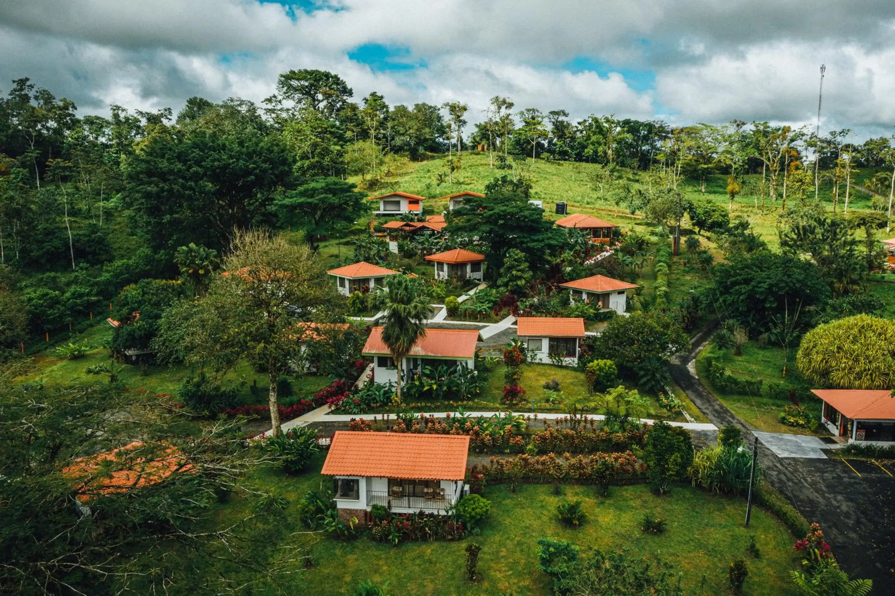 Property building, Bird's-eye View in Miradas Arenal Hotel & Hotsprings