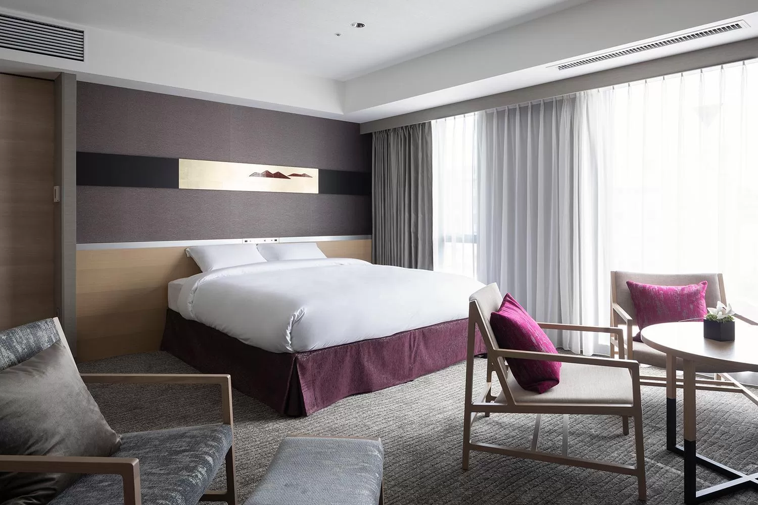 Photo of the whole room, Bed in Cross Hotel Kyoto