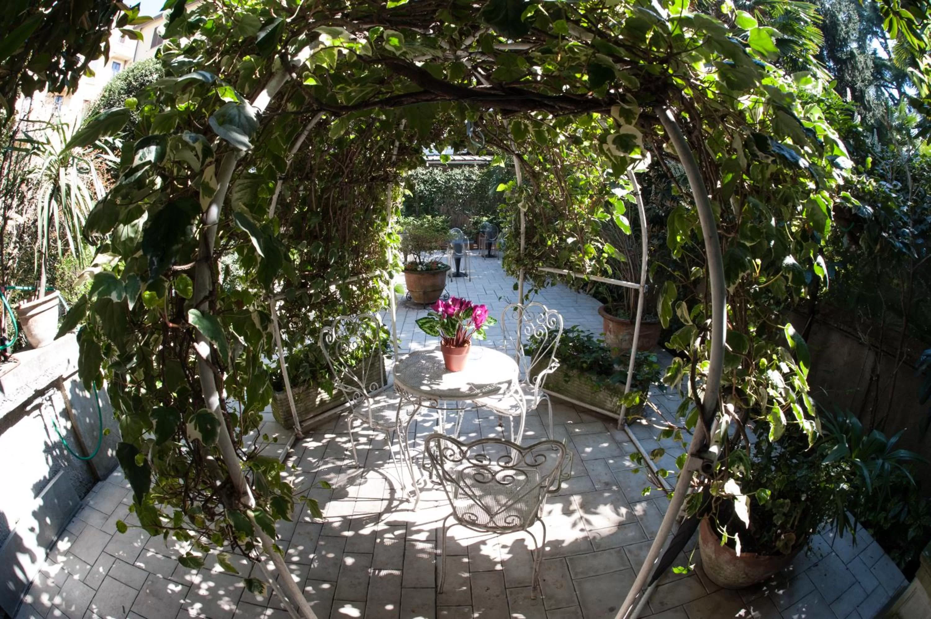 Patio in The Best Hotel