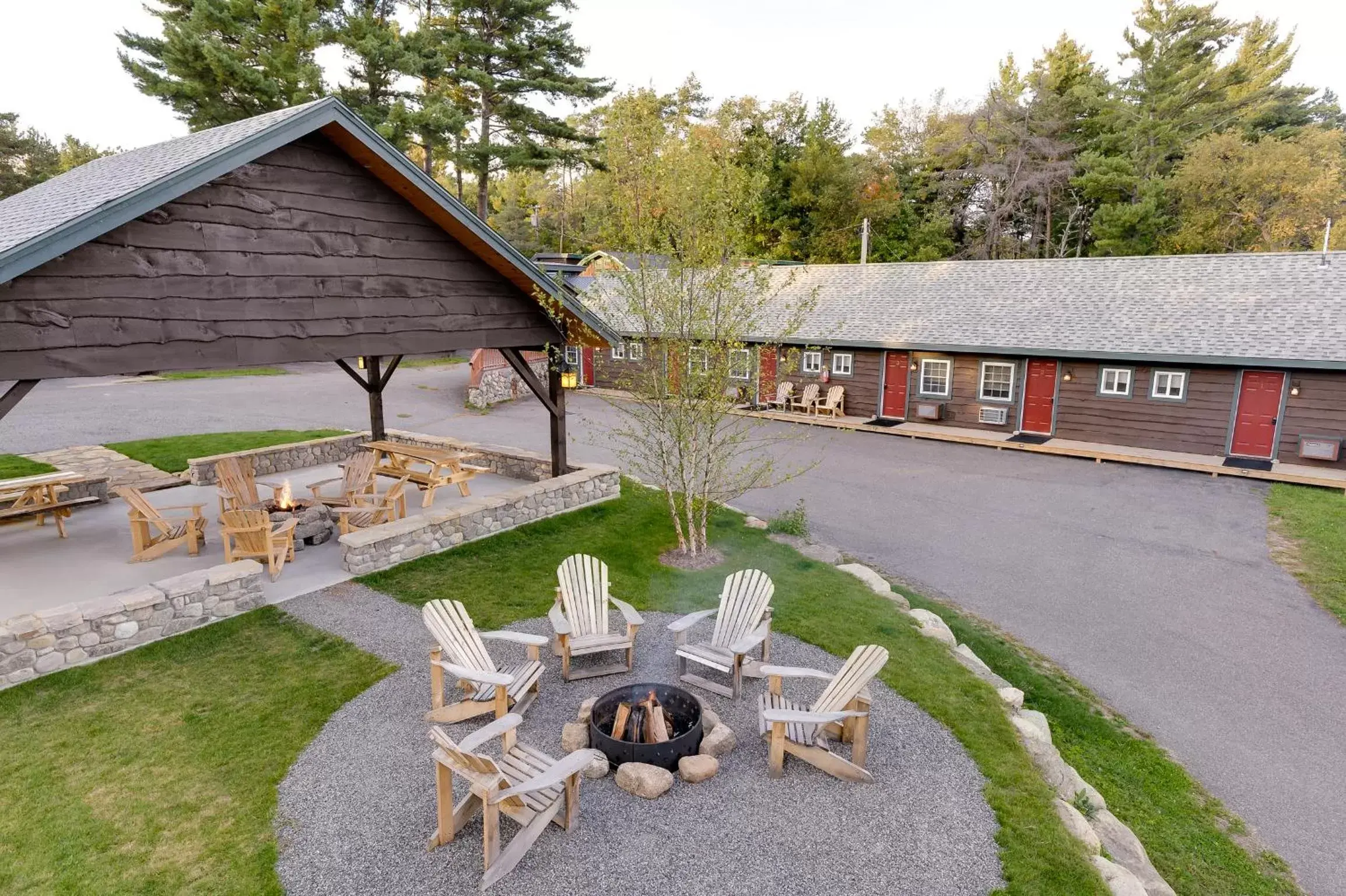 Property building in Cobble Mountain Lodge