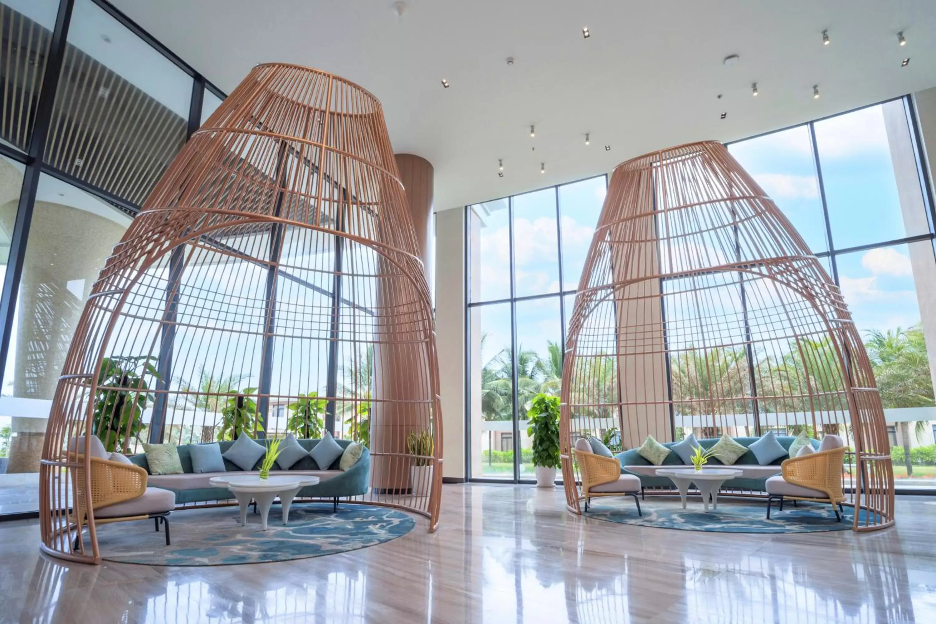 Lobby or reception in Wyndham Garden Cam Ranh Resort