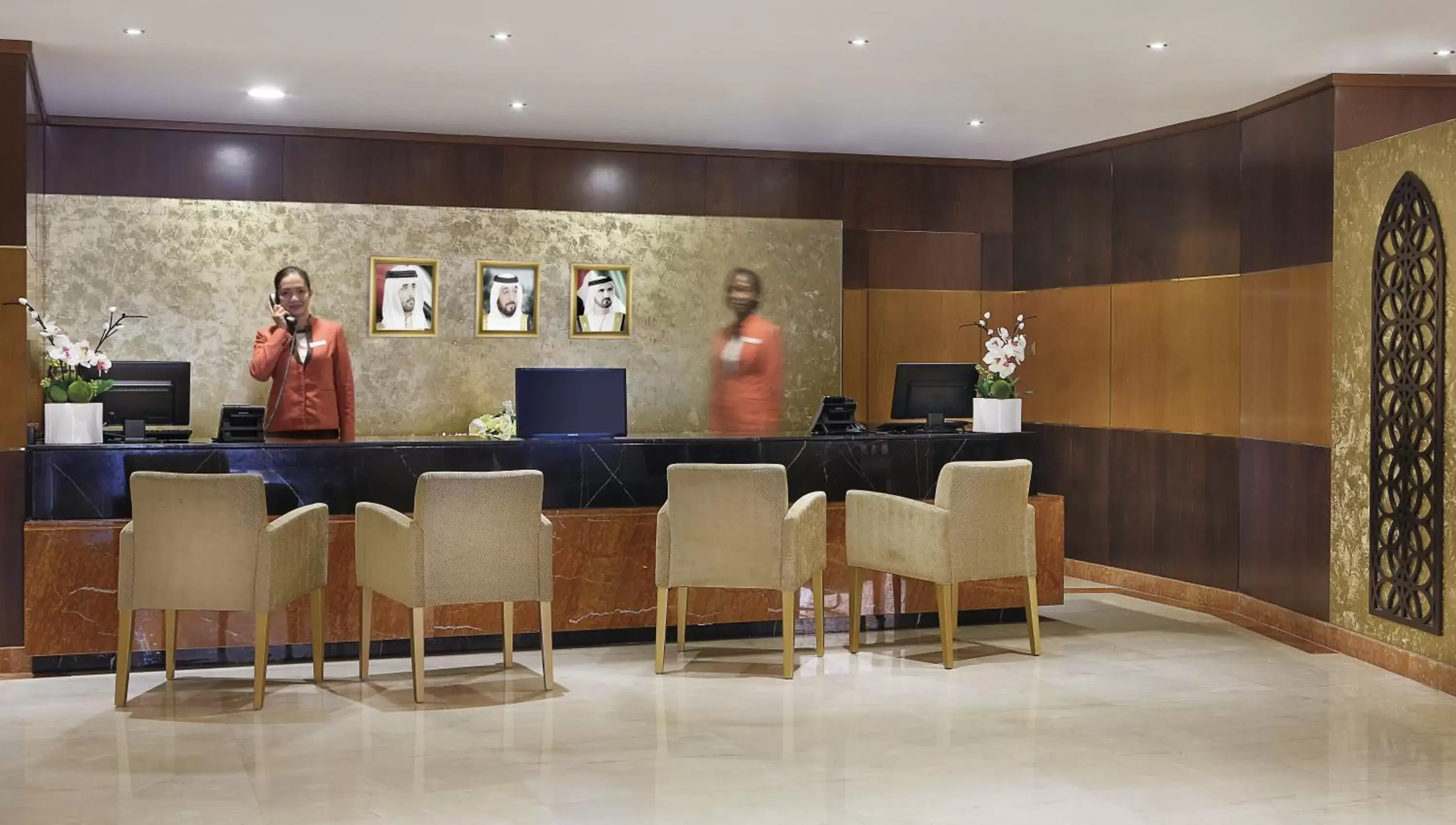 Lobby or reception in Gateway Hotel