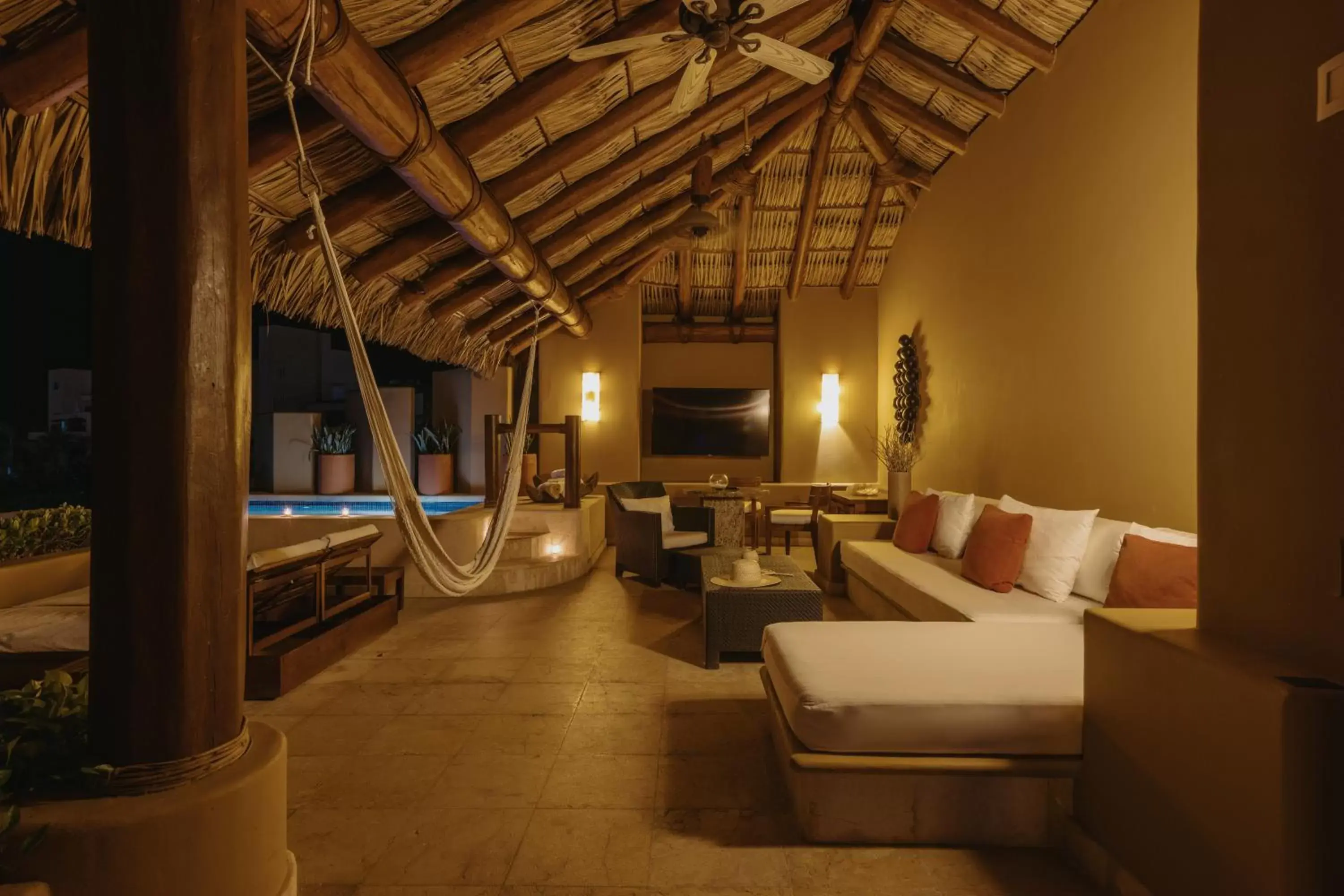 Living room in Cala de Mar Resort & Spa Ixtapa