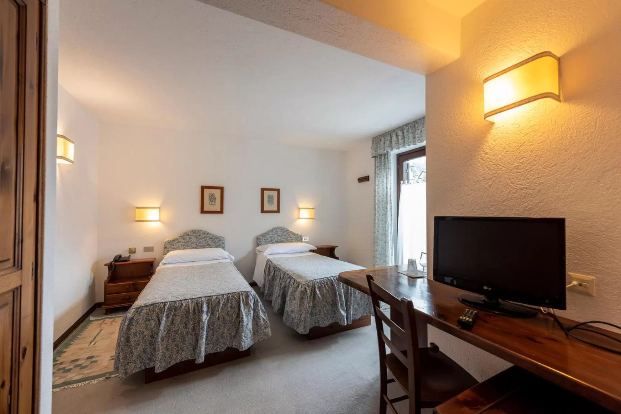 Bed in Hotel Triolet