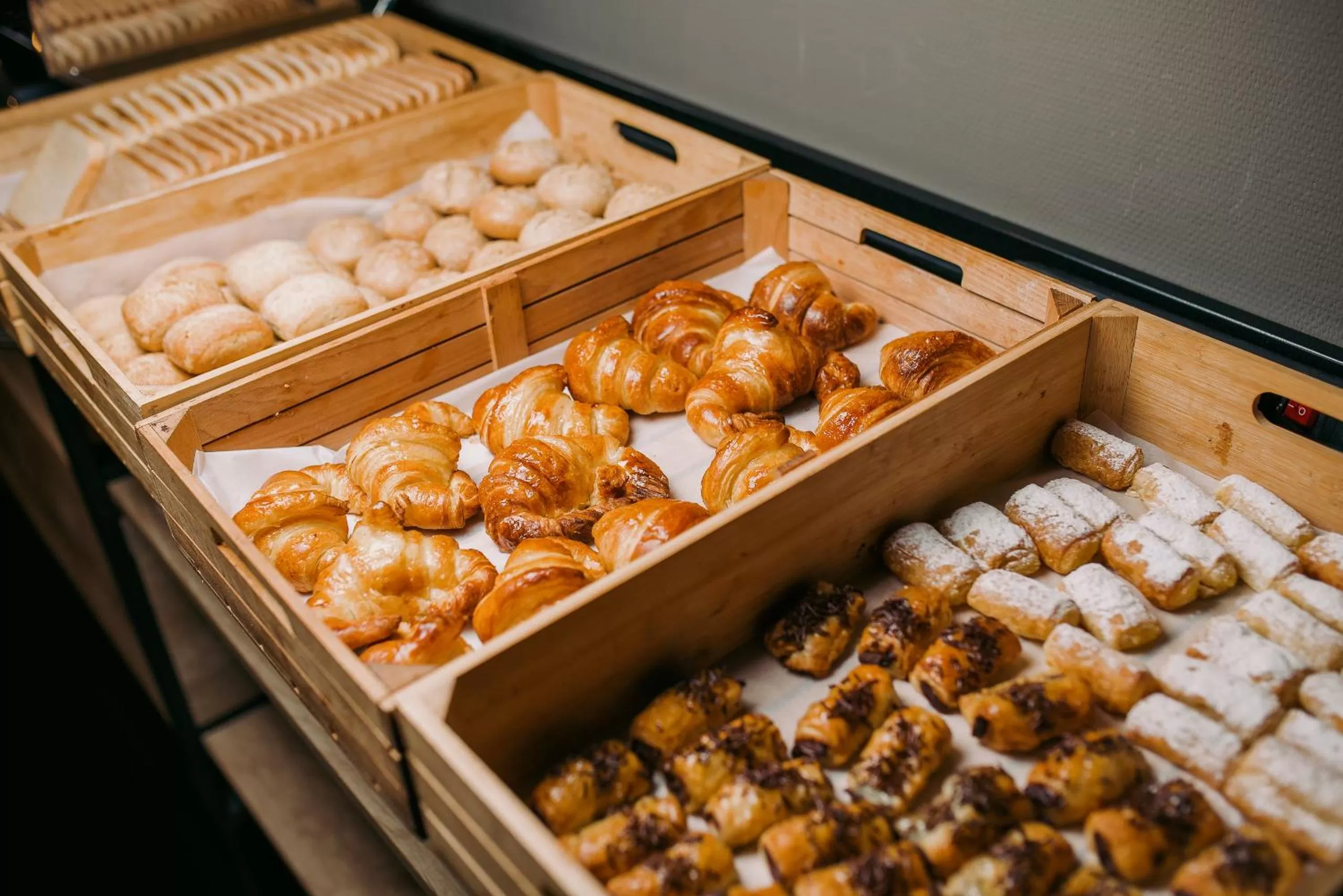 Buffet breakfast in Eurohotel Diagonal Port