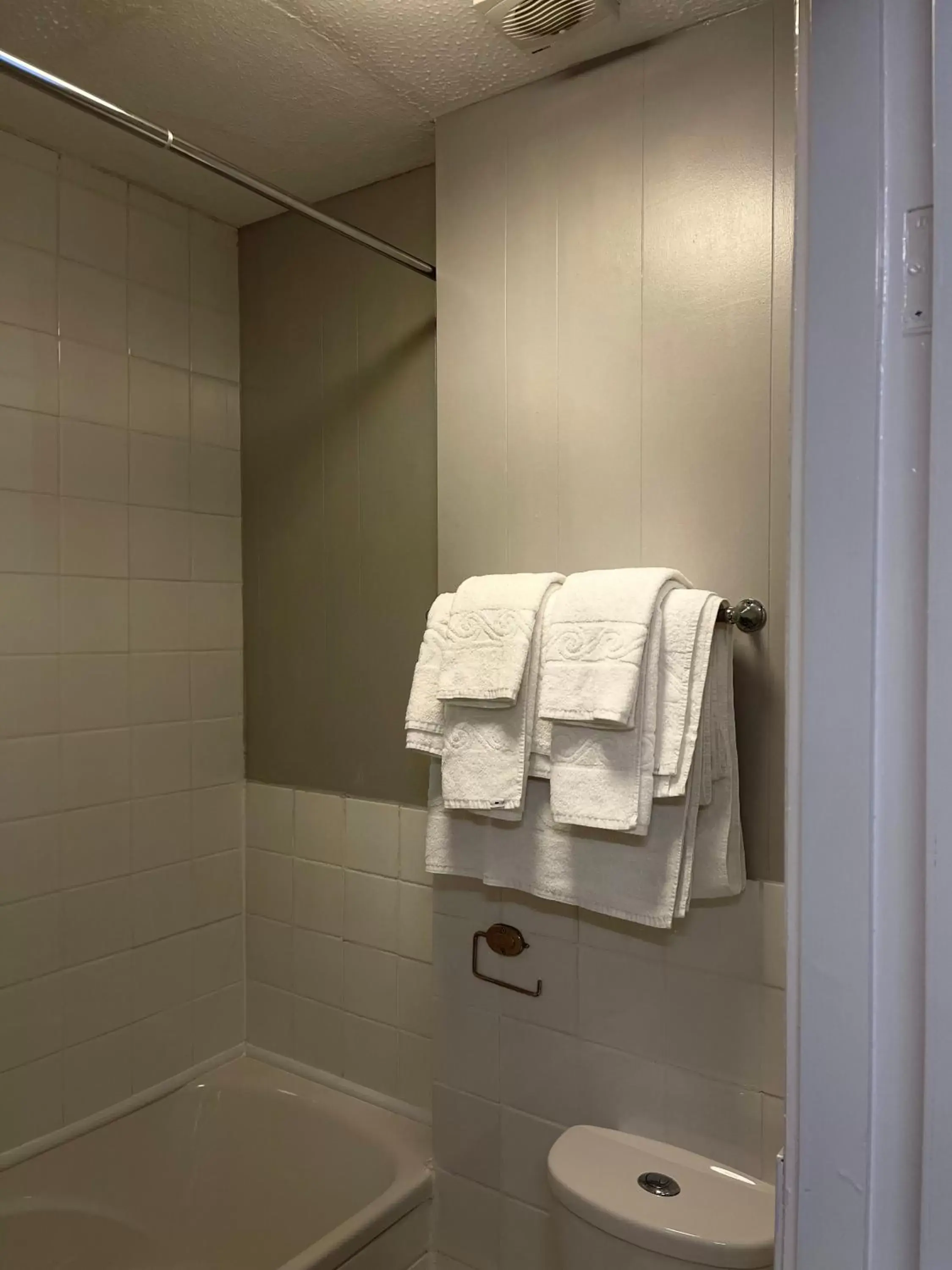 Bathroom in Palm Court B&B