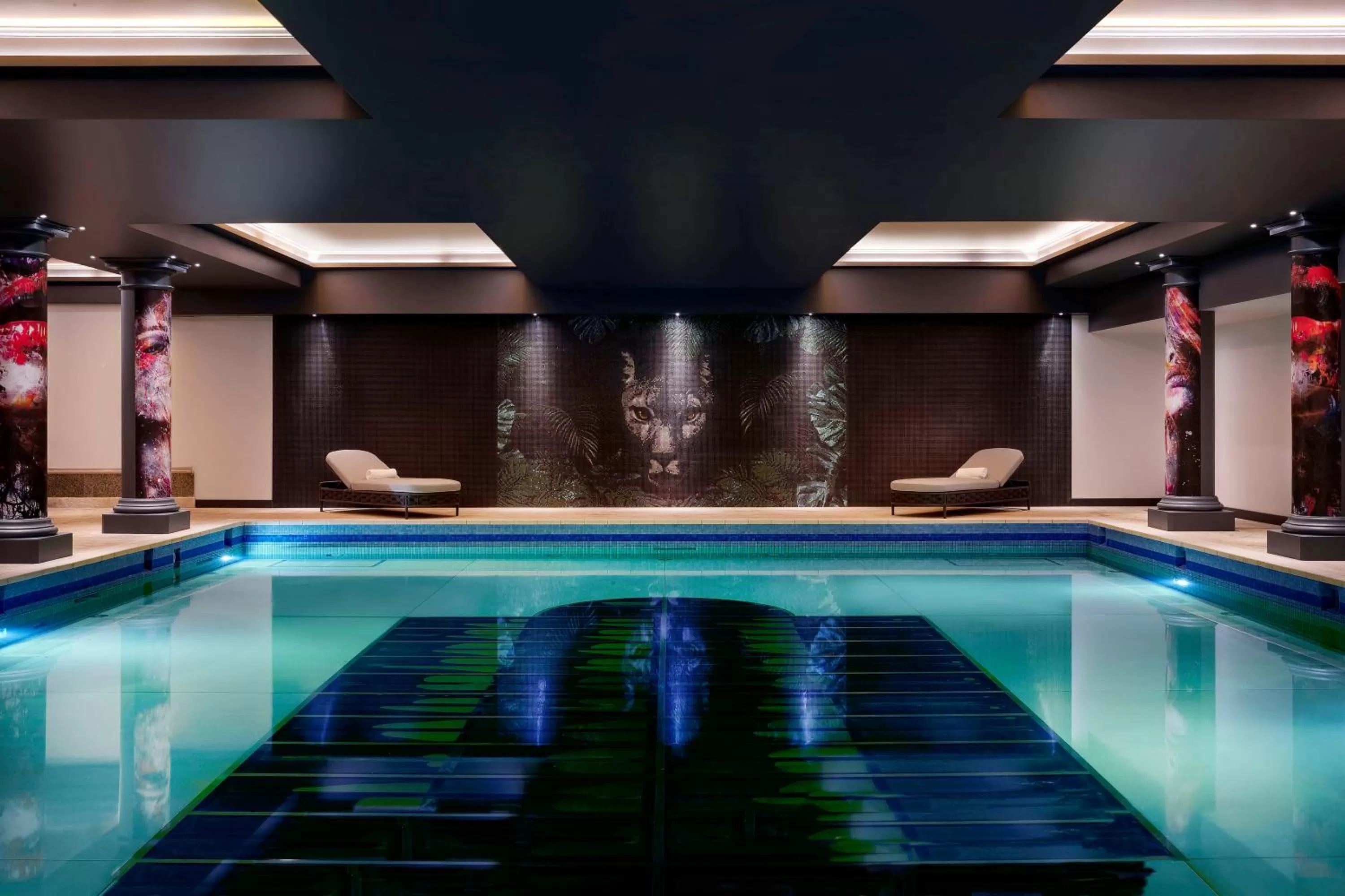 Swimming pool in NYX Hotel London Holborn by Leonardo Hotels