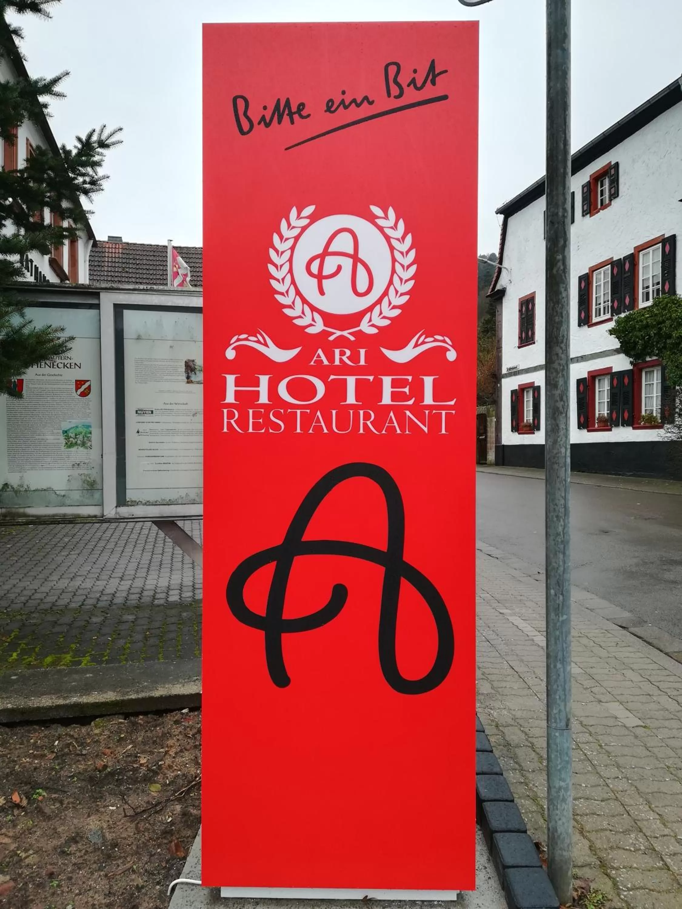 Property logo or sign in Hotel Ari