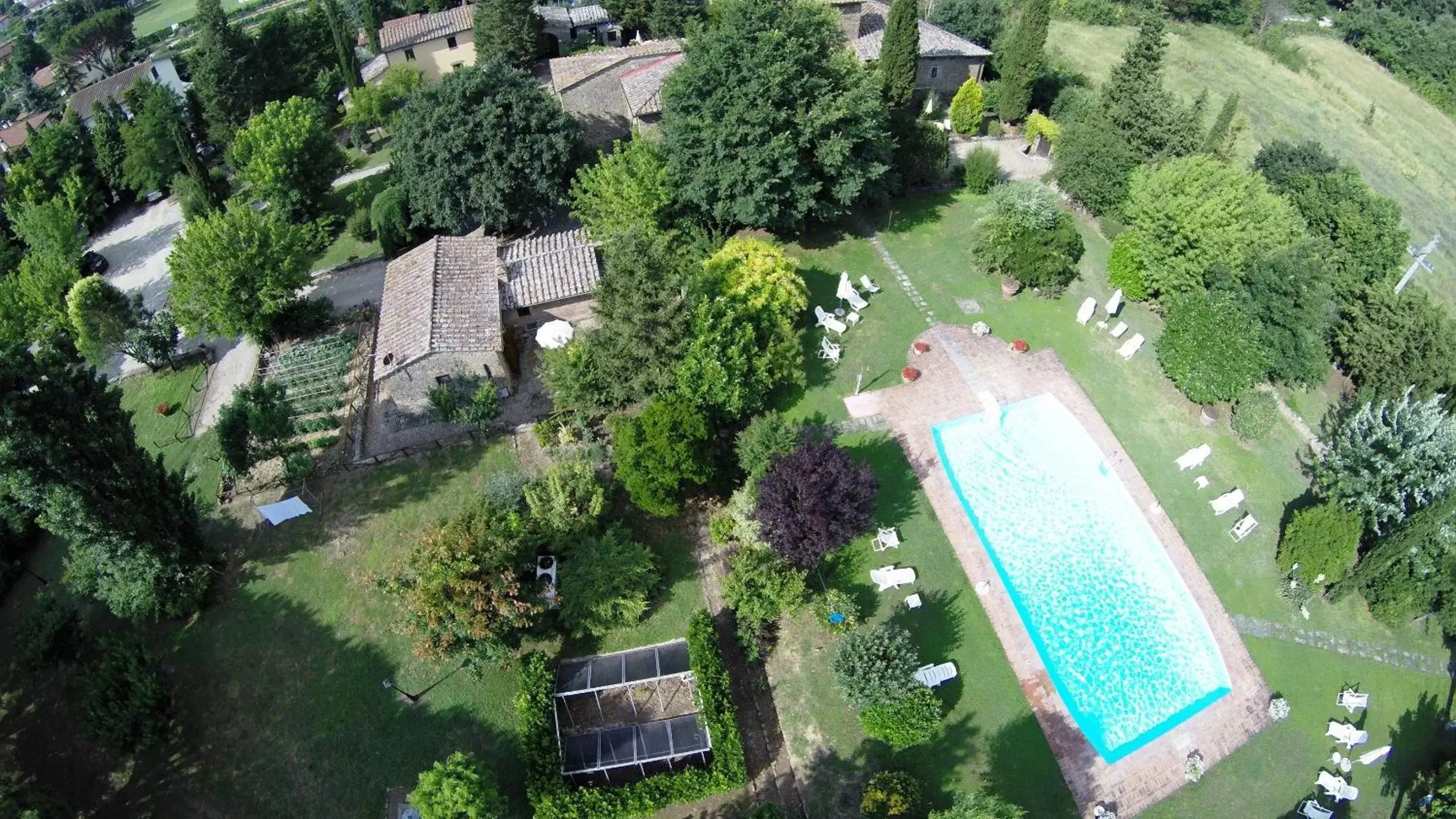 Day, Bird's-eye View in Residence Il Casale