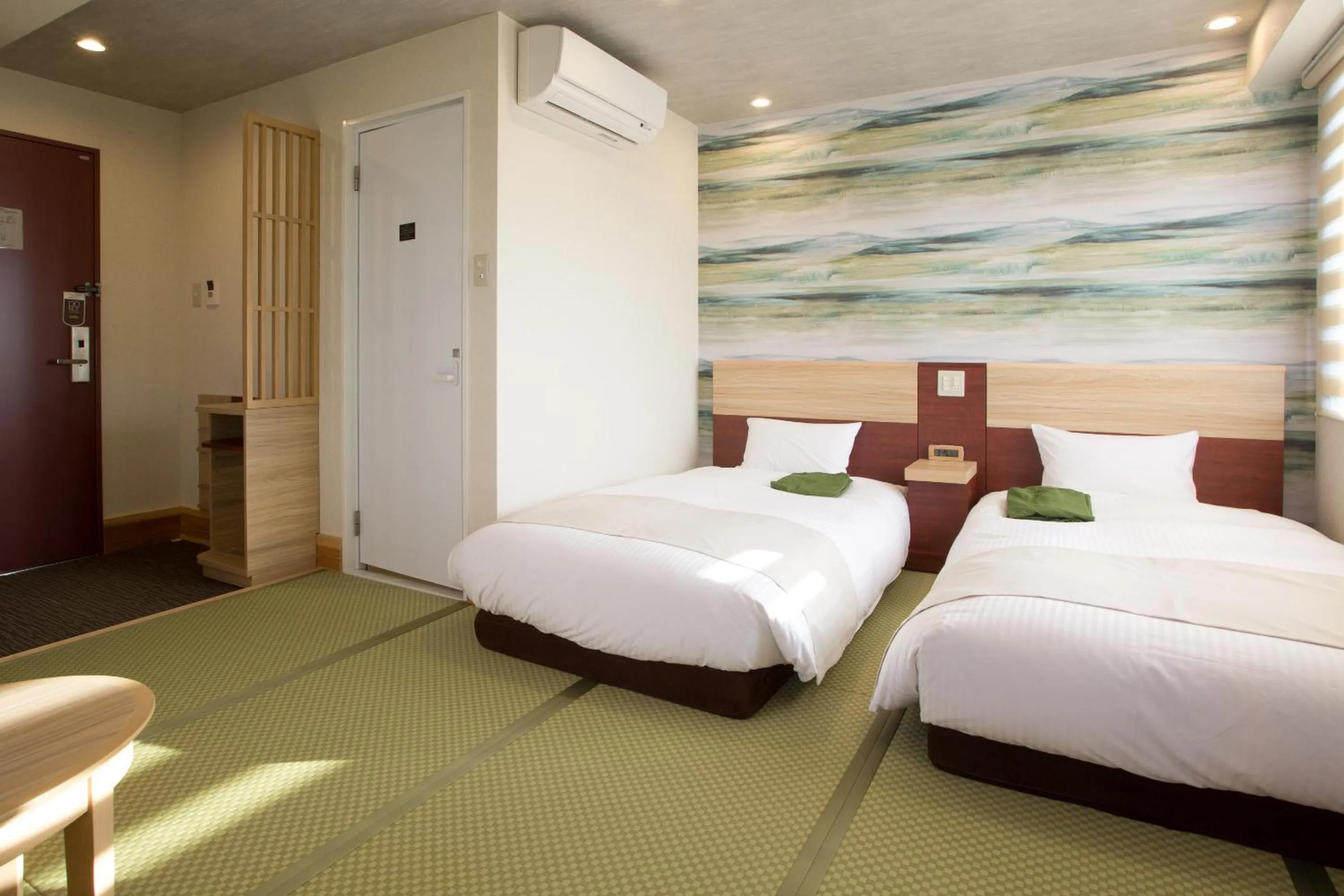 Bed in Kyonoyado Kiyomizu Gojo Kuretakeso