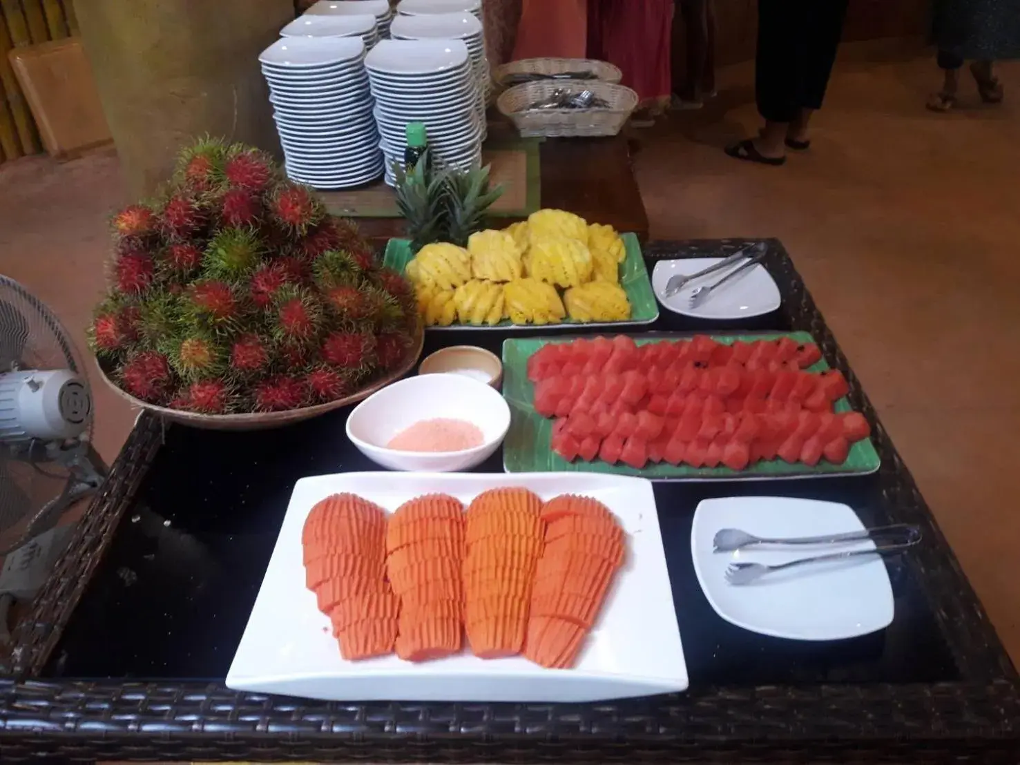 Breakfast in Blues River Resort Breakfast in Blues River Resort