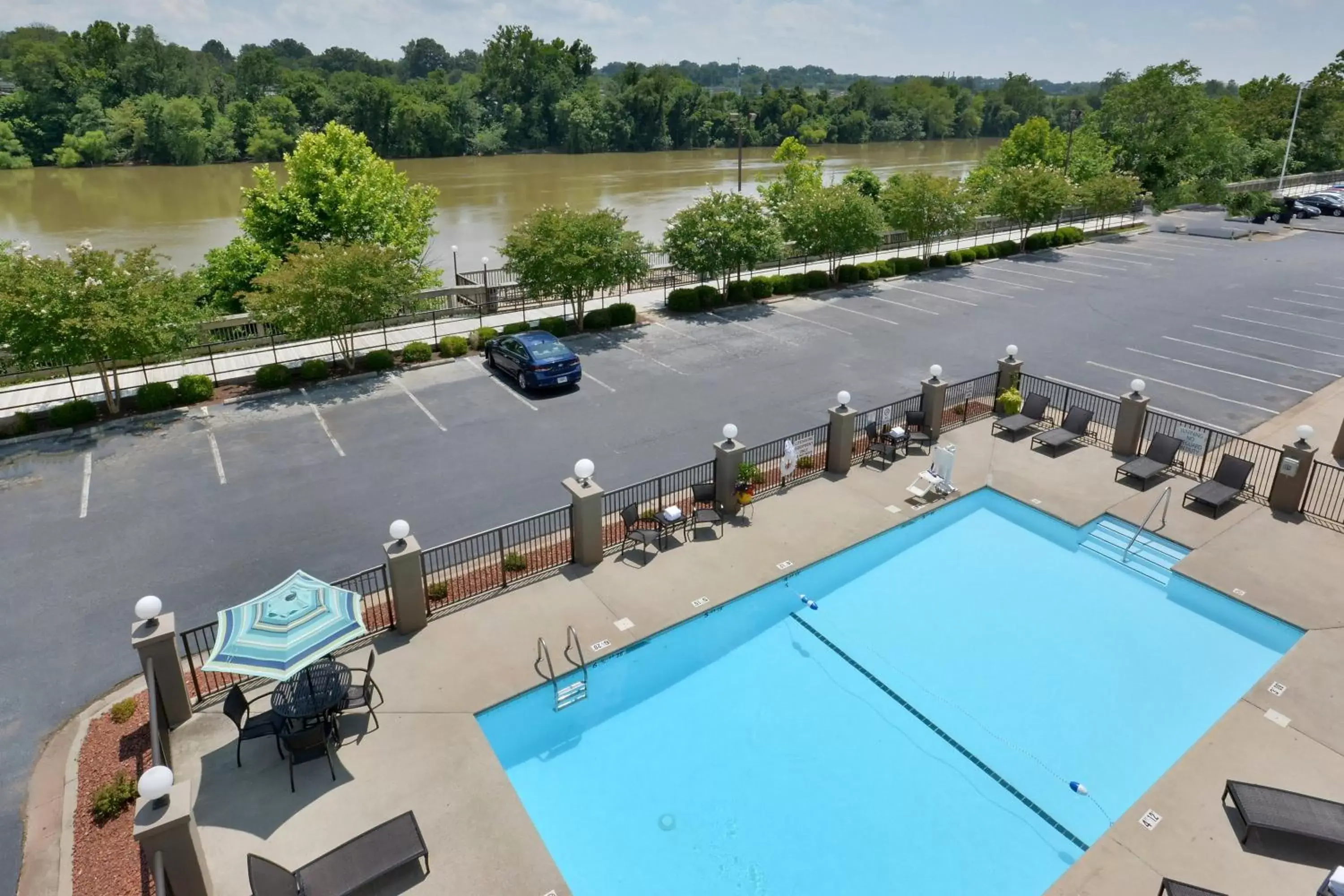 Swimming pool, Pool View in Holiday Inn Express Danville, an IHG Hotel