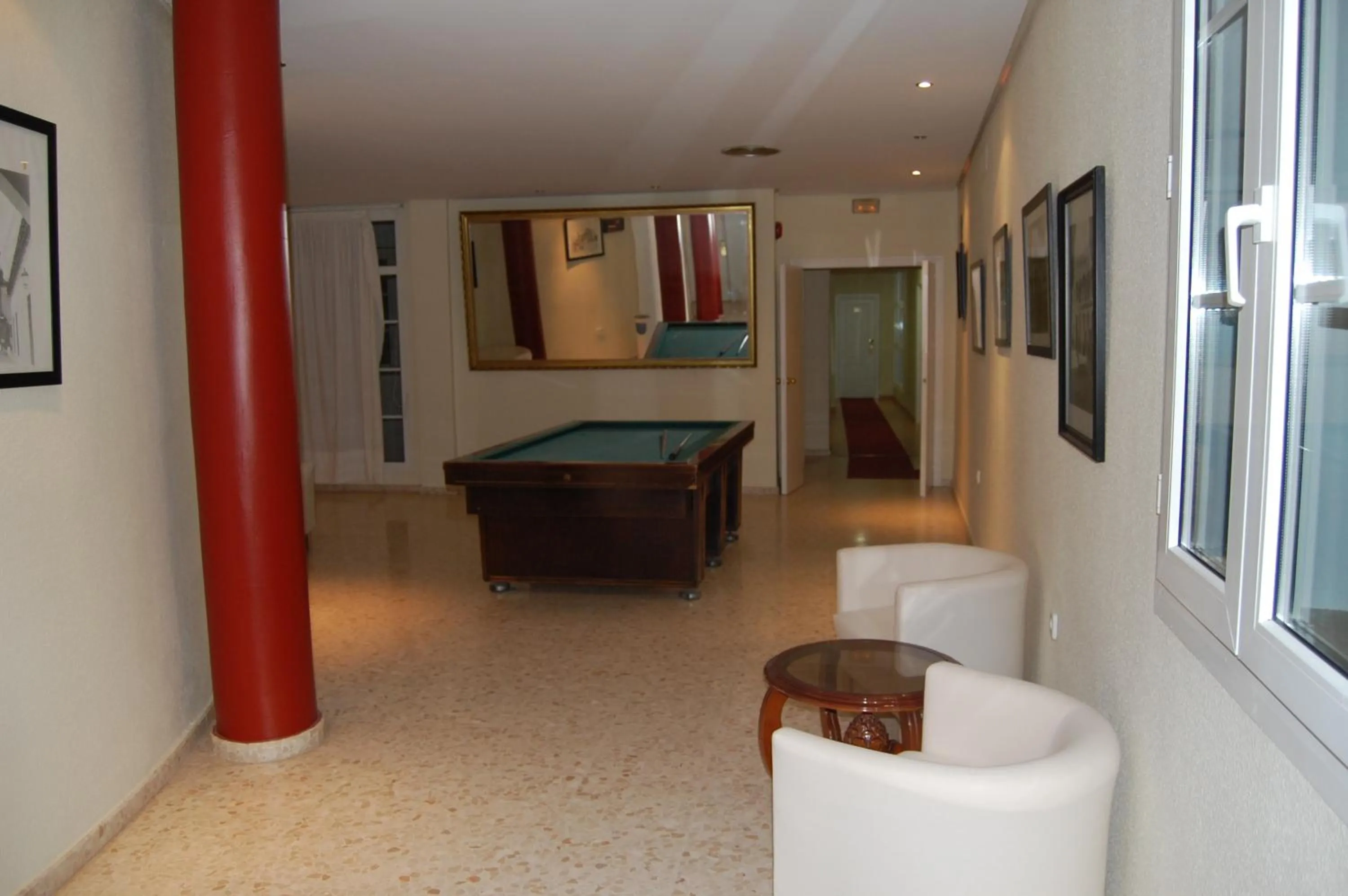 Game Room in Hotel Castillo