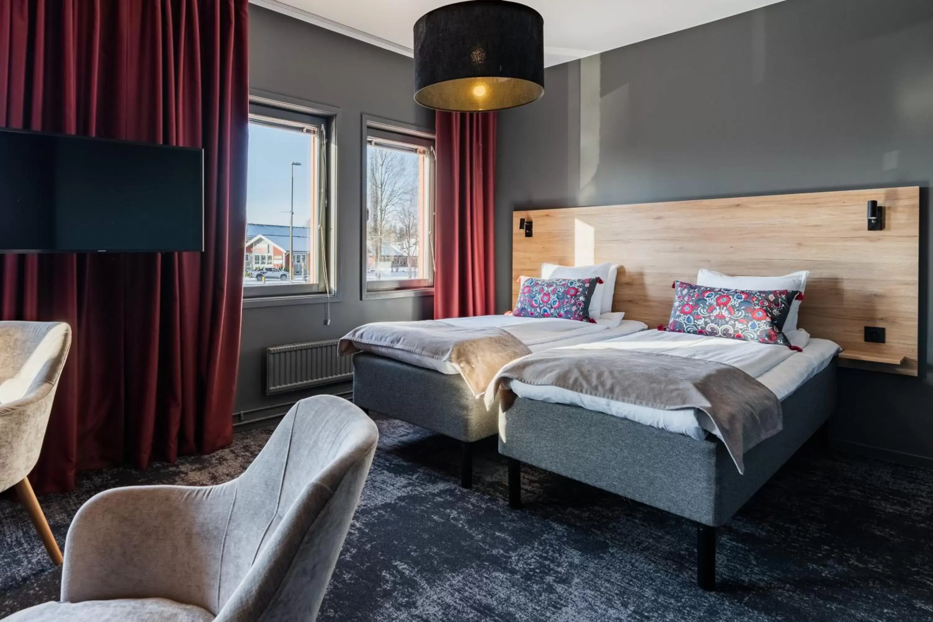 Bed in Hotell Fridhemsgatan
