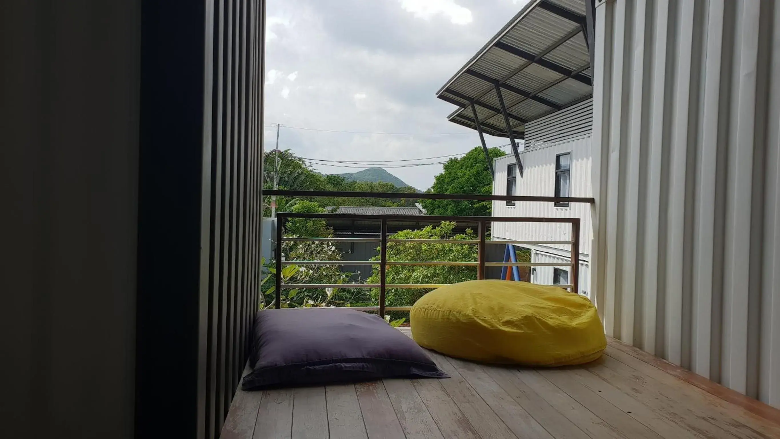 Balcony/Terrace in Us Hostel