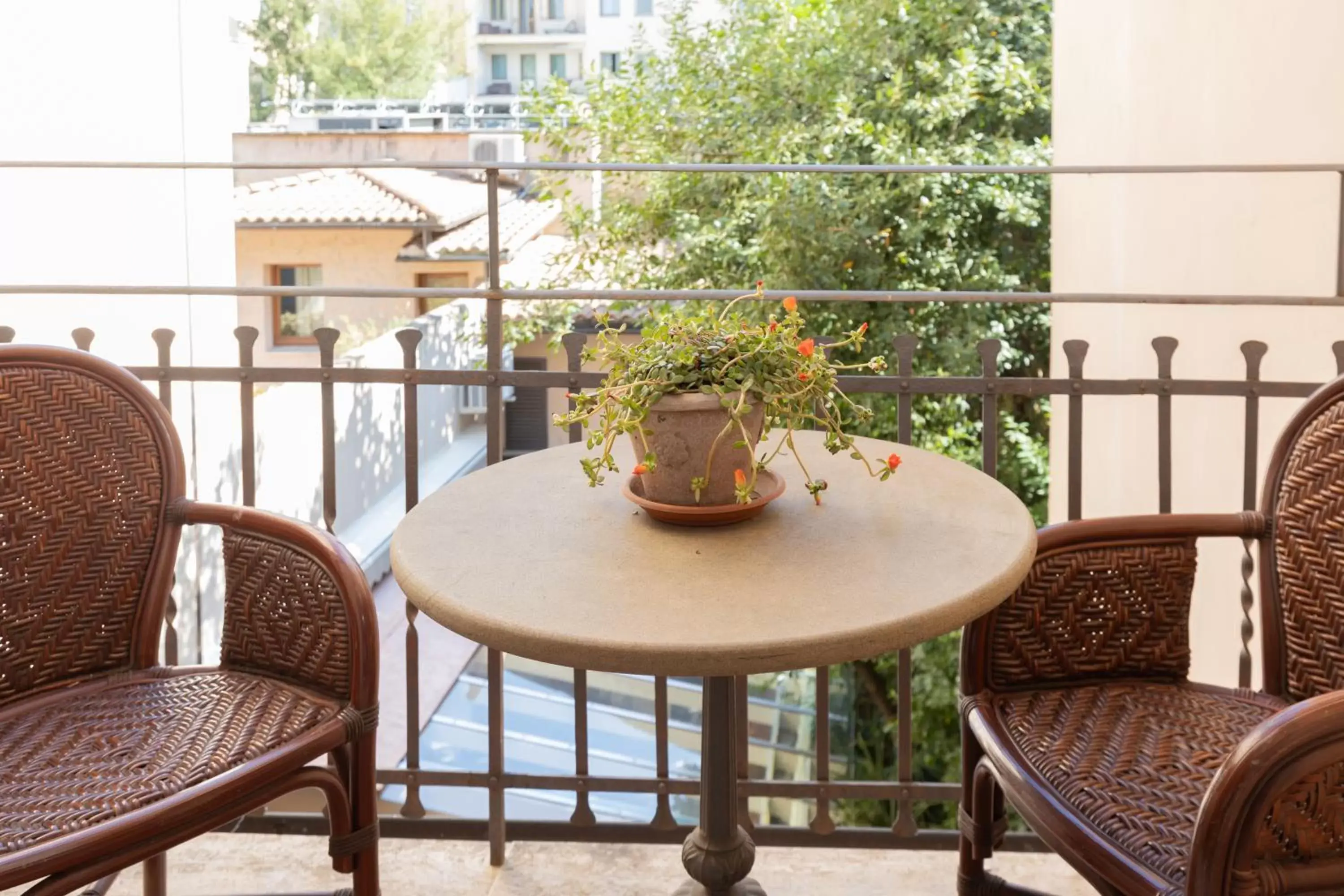 Balcony/Terrace in Hotel Adler Cavalieri