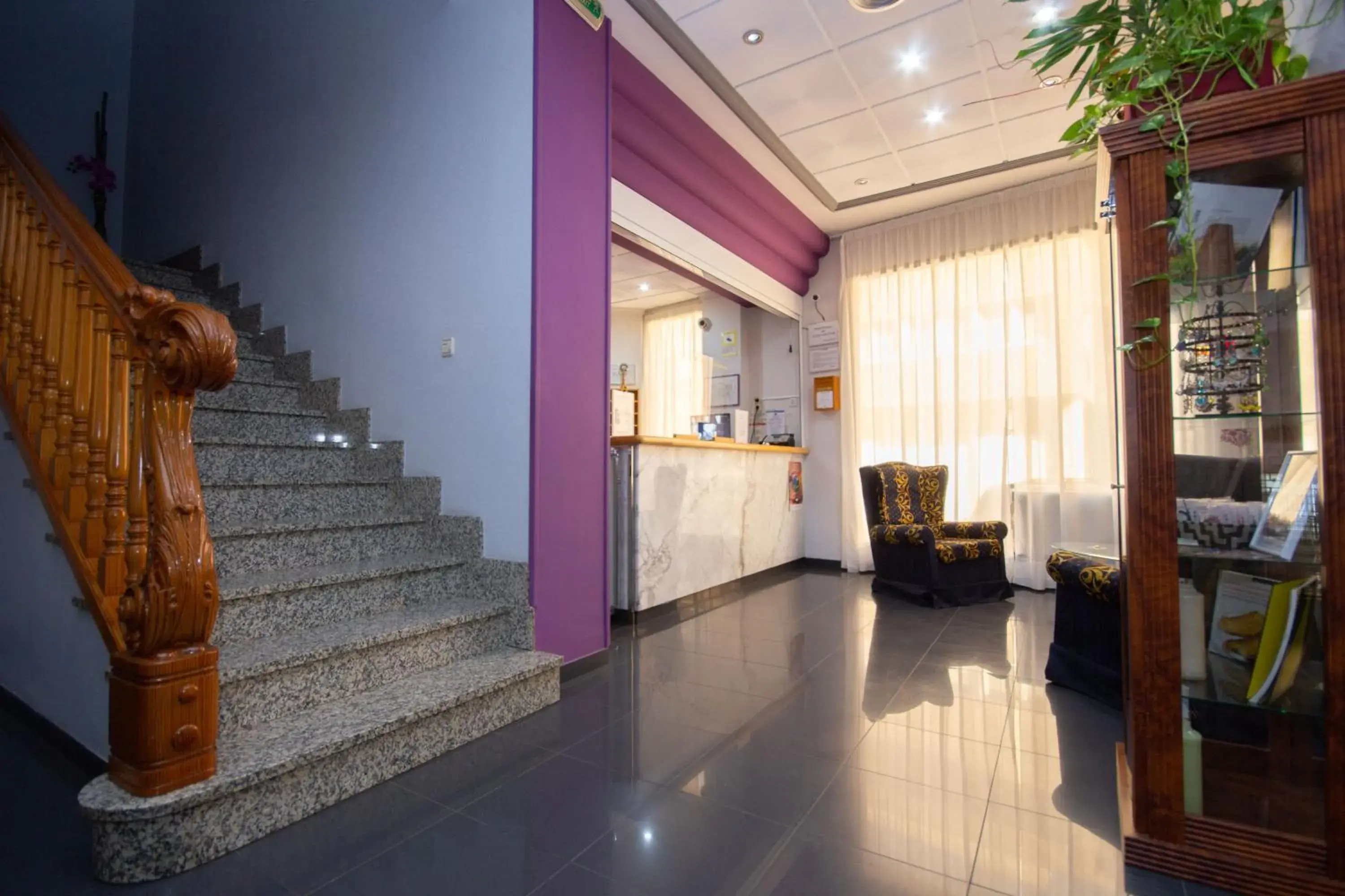 Lobby or reception in Hotel Rosi