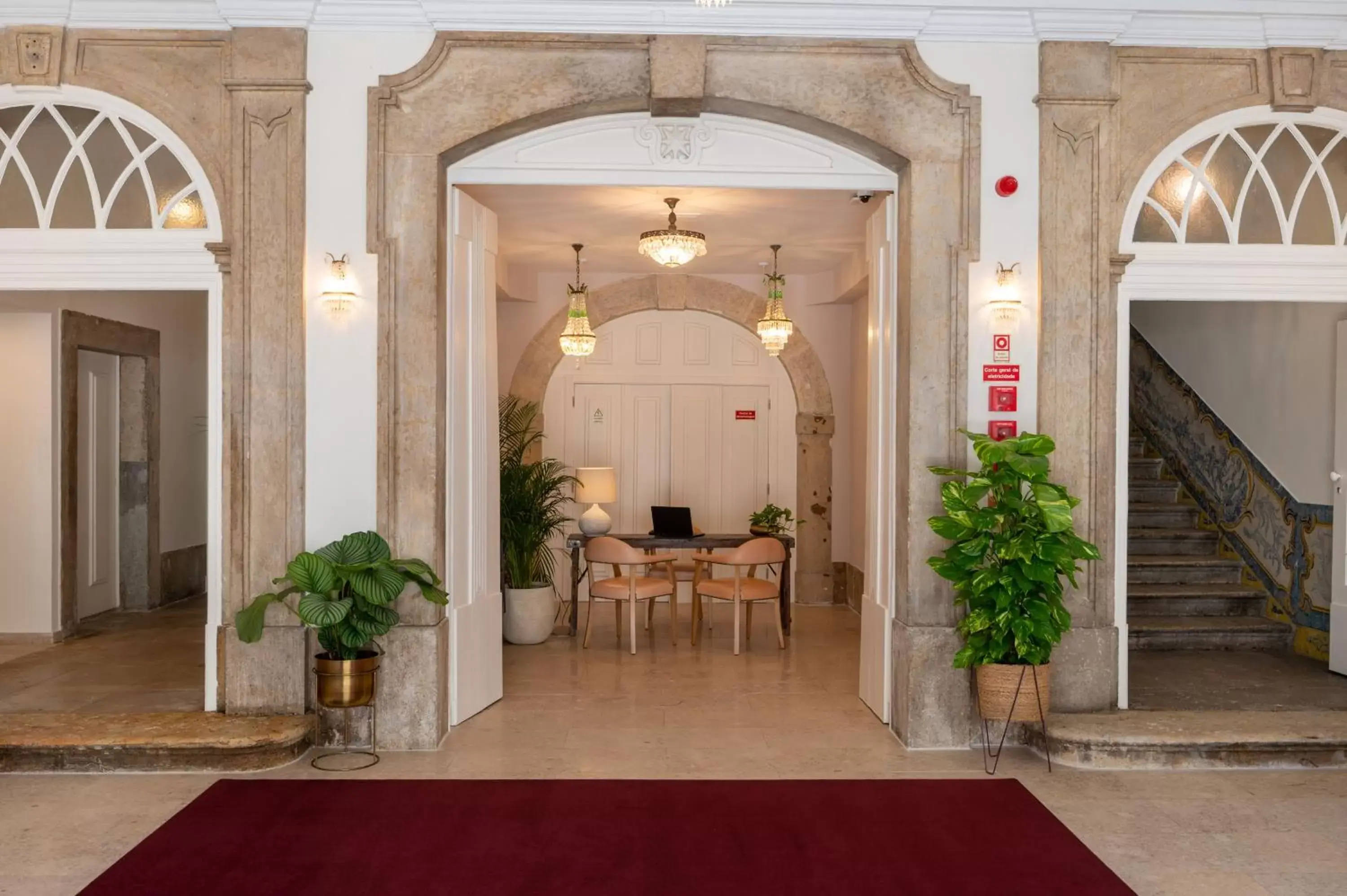 Lobby or reception in Memoria Lisboa FLH Hotels
