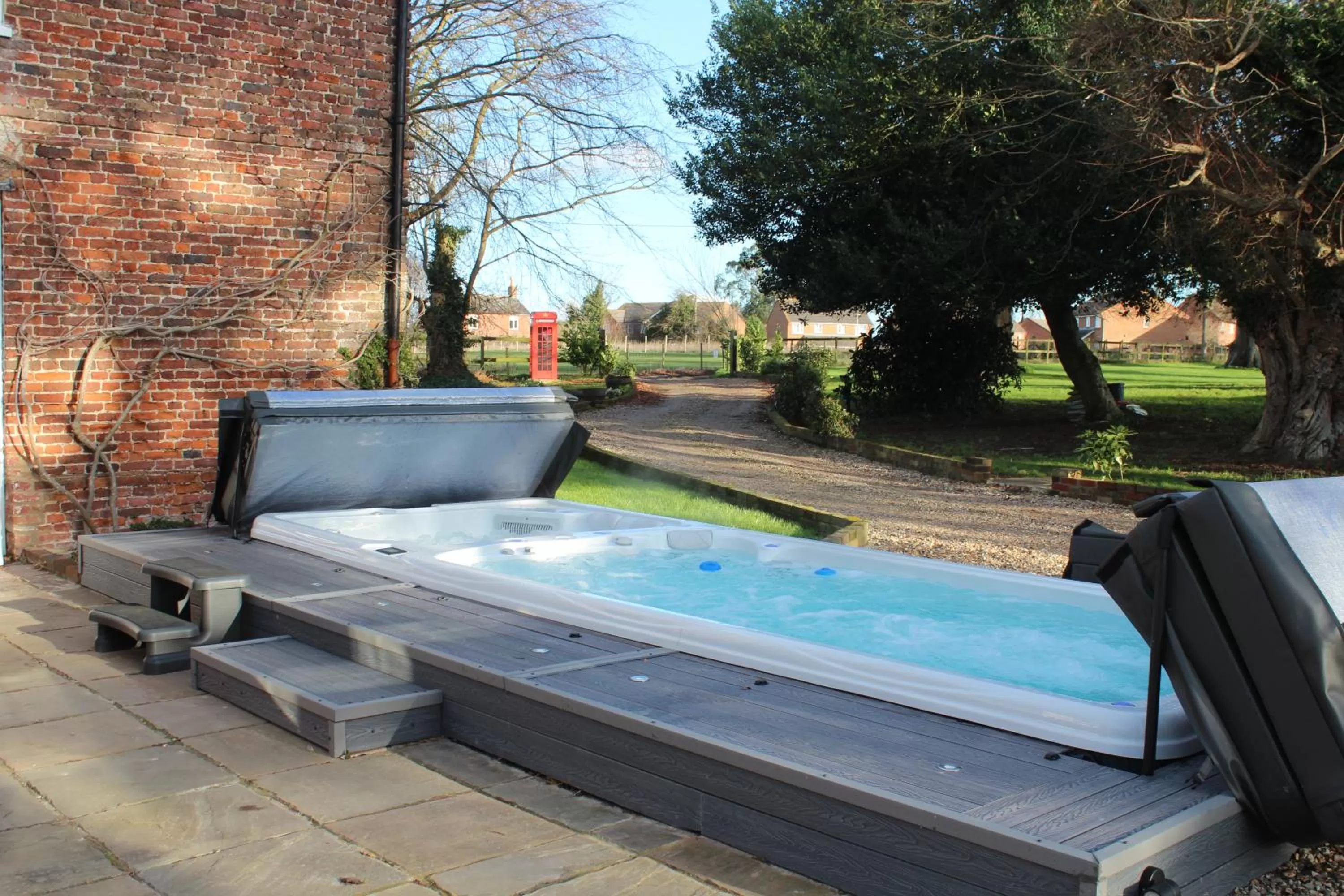 Swimming Pool in Molland Manor House Bed & Breakfast