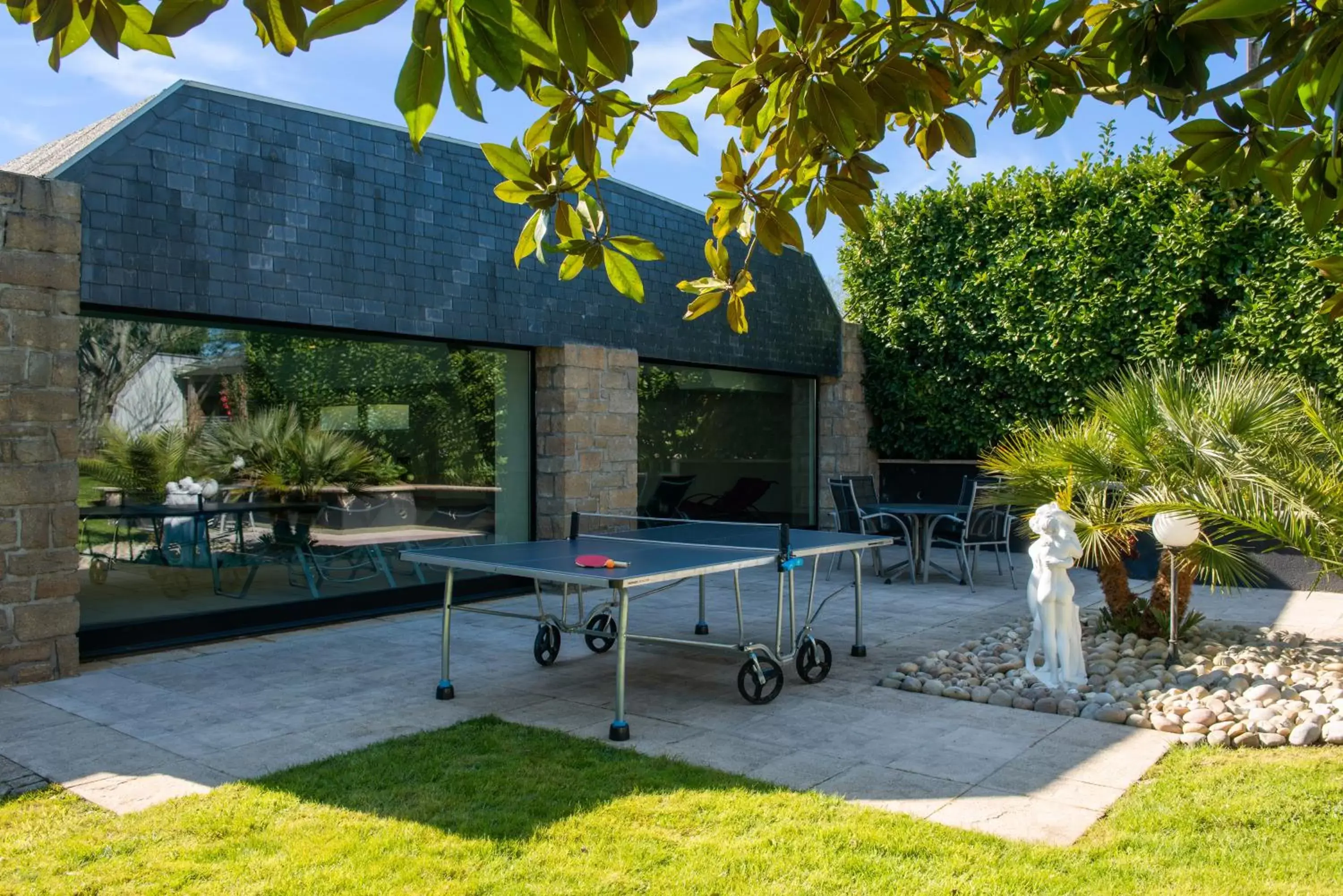 Pool view in Maison Tirel Guérin, The Originals Collection