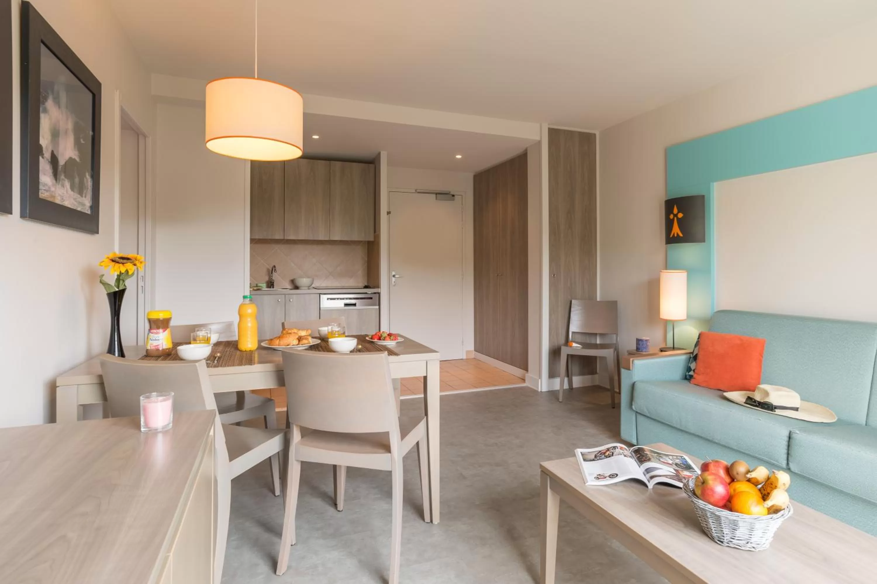 Kitchen or kitchenette in Résidence Pierre & Vacances L'Archipel