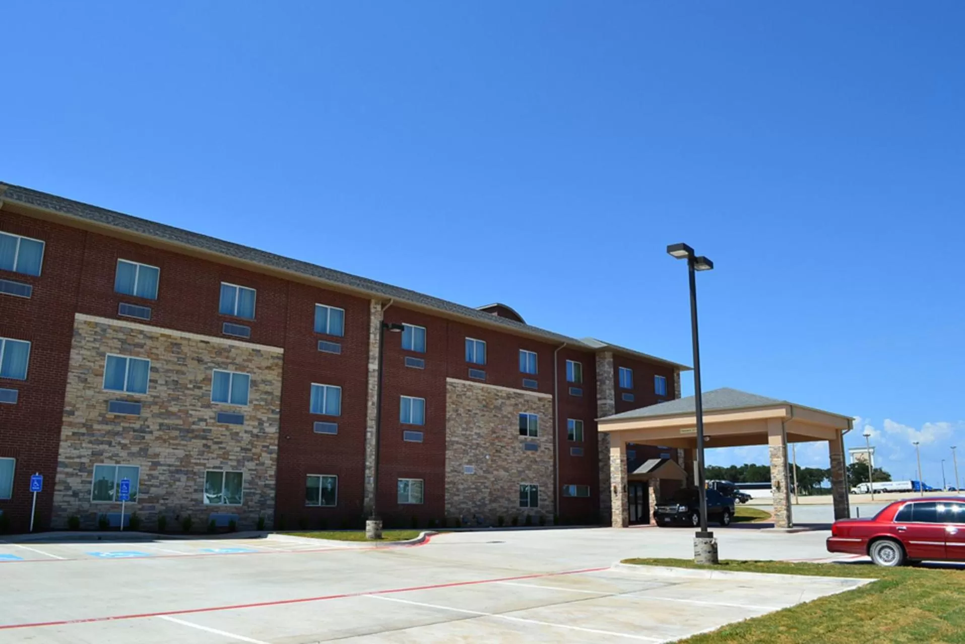 Property building in Red River Inn and Suites