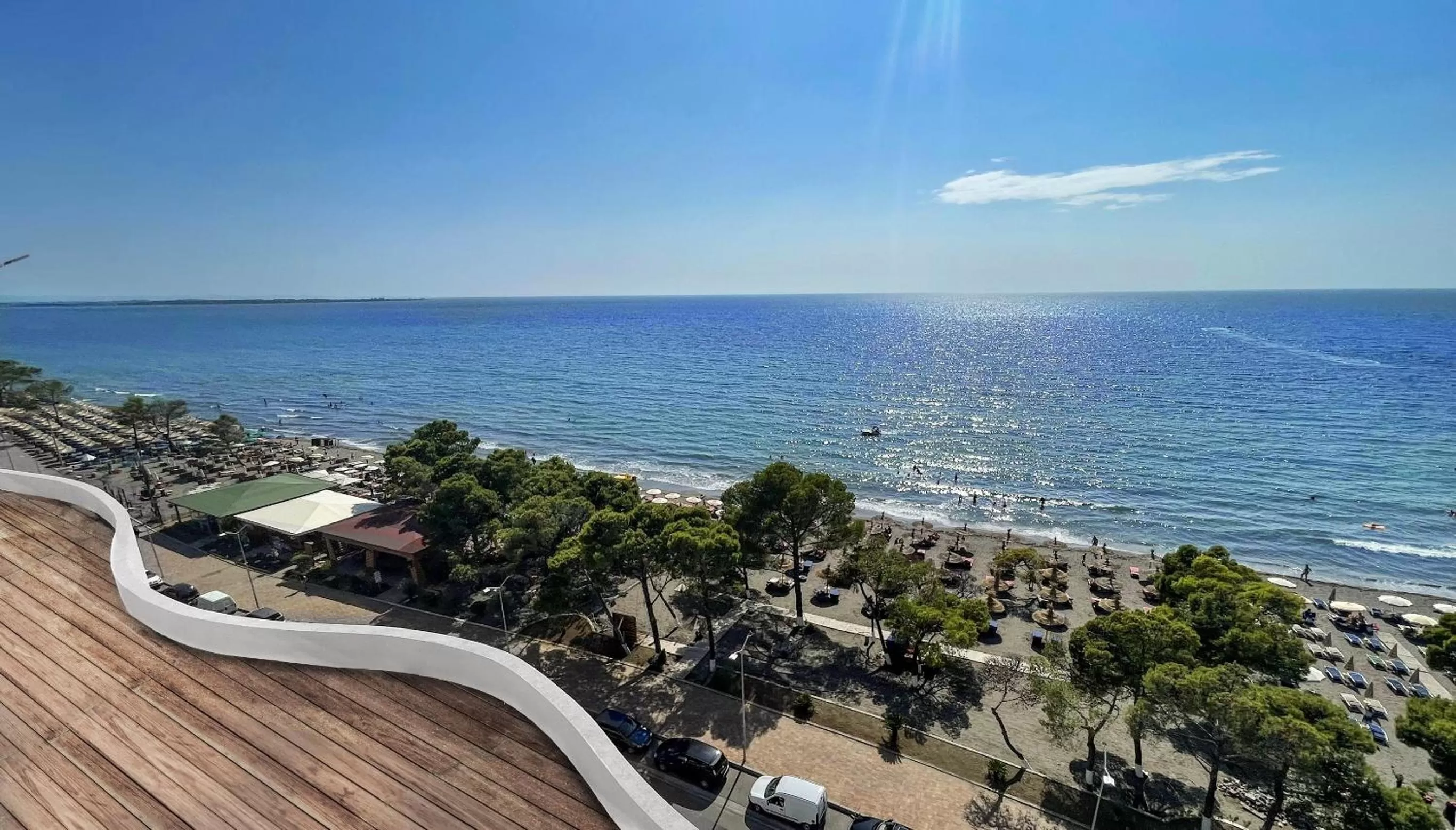 Bird's eye view in Amare Hotel