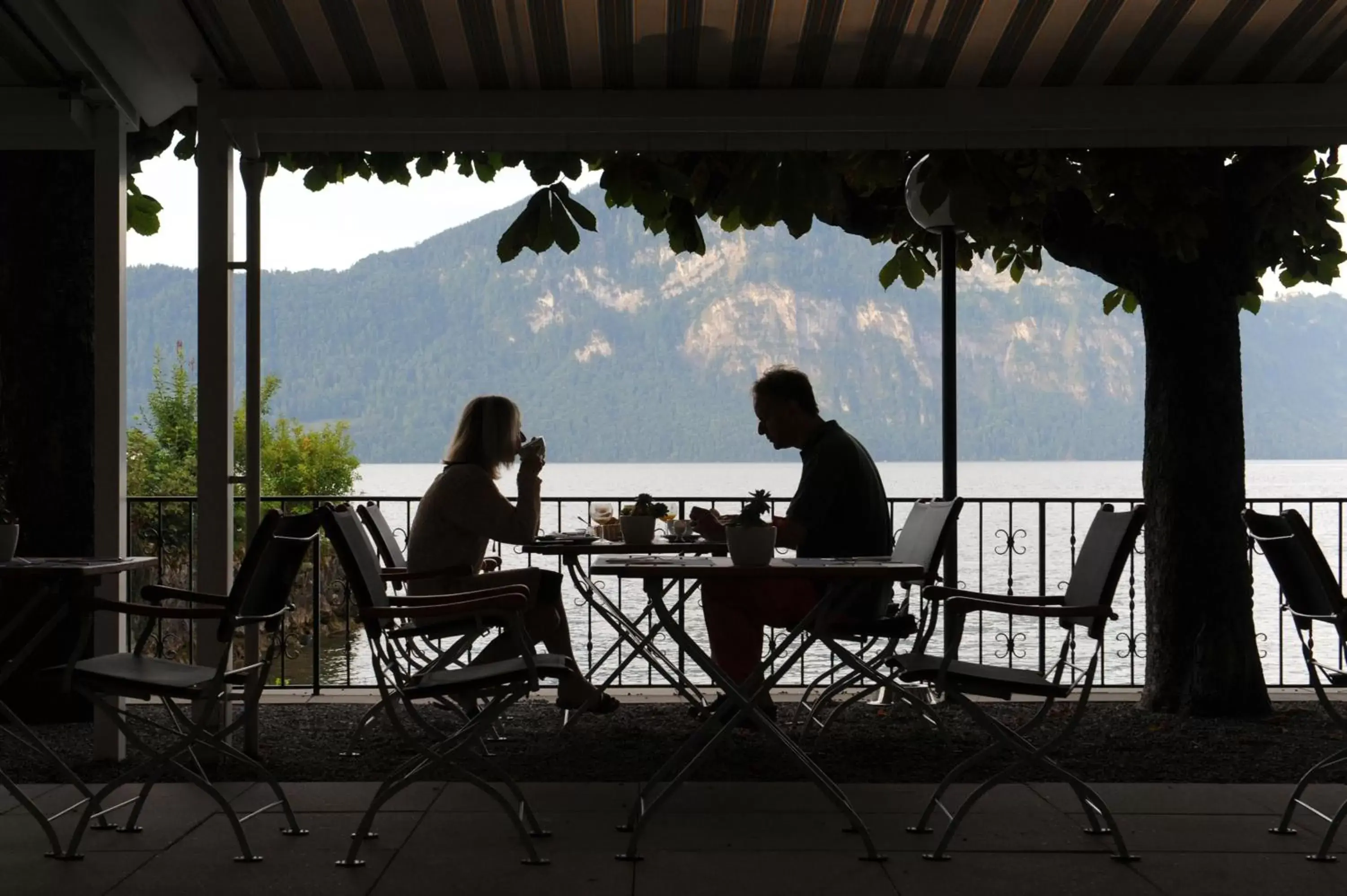 Balcony/Terrace in Seehof Hotel Du Lac