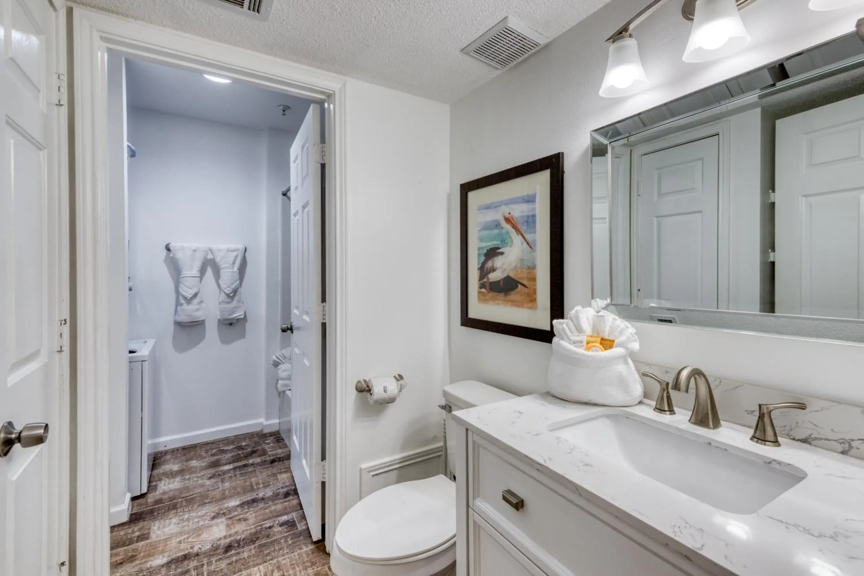 Bathroom in Crystal Sands Condominiums by ResortQuest