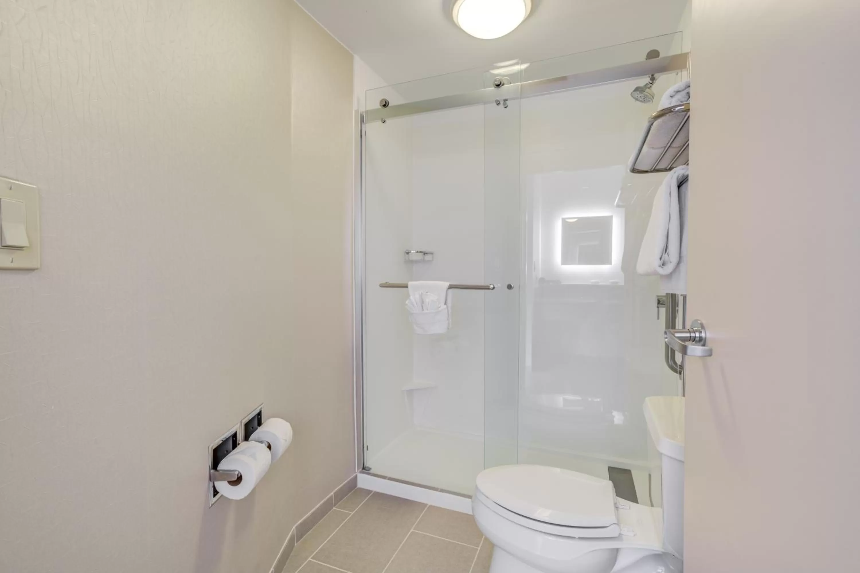 Shower in SpringHill Suites Gainesville