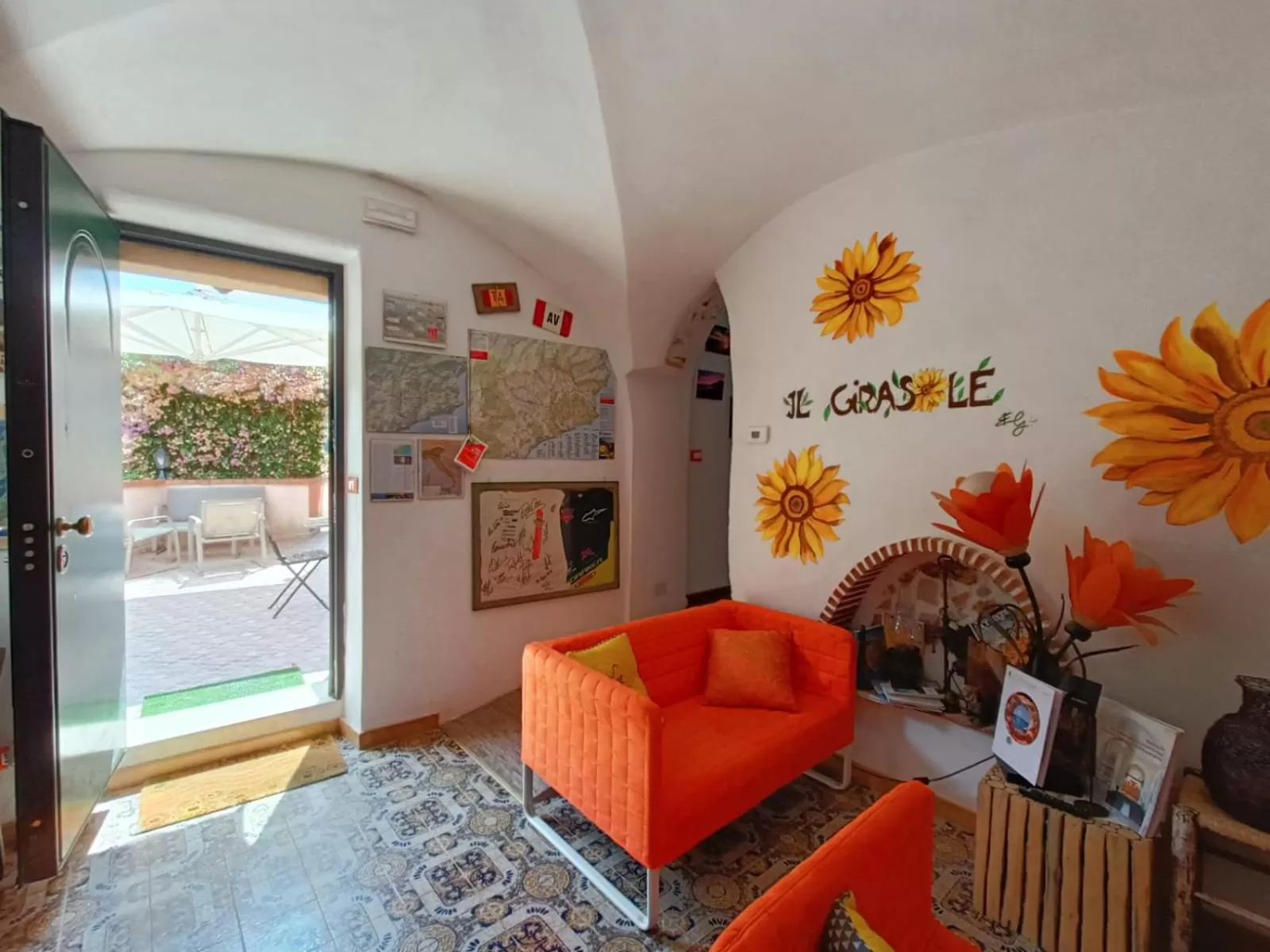 Seating Area in B&B Il Girasole