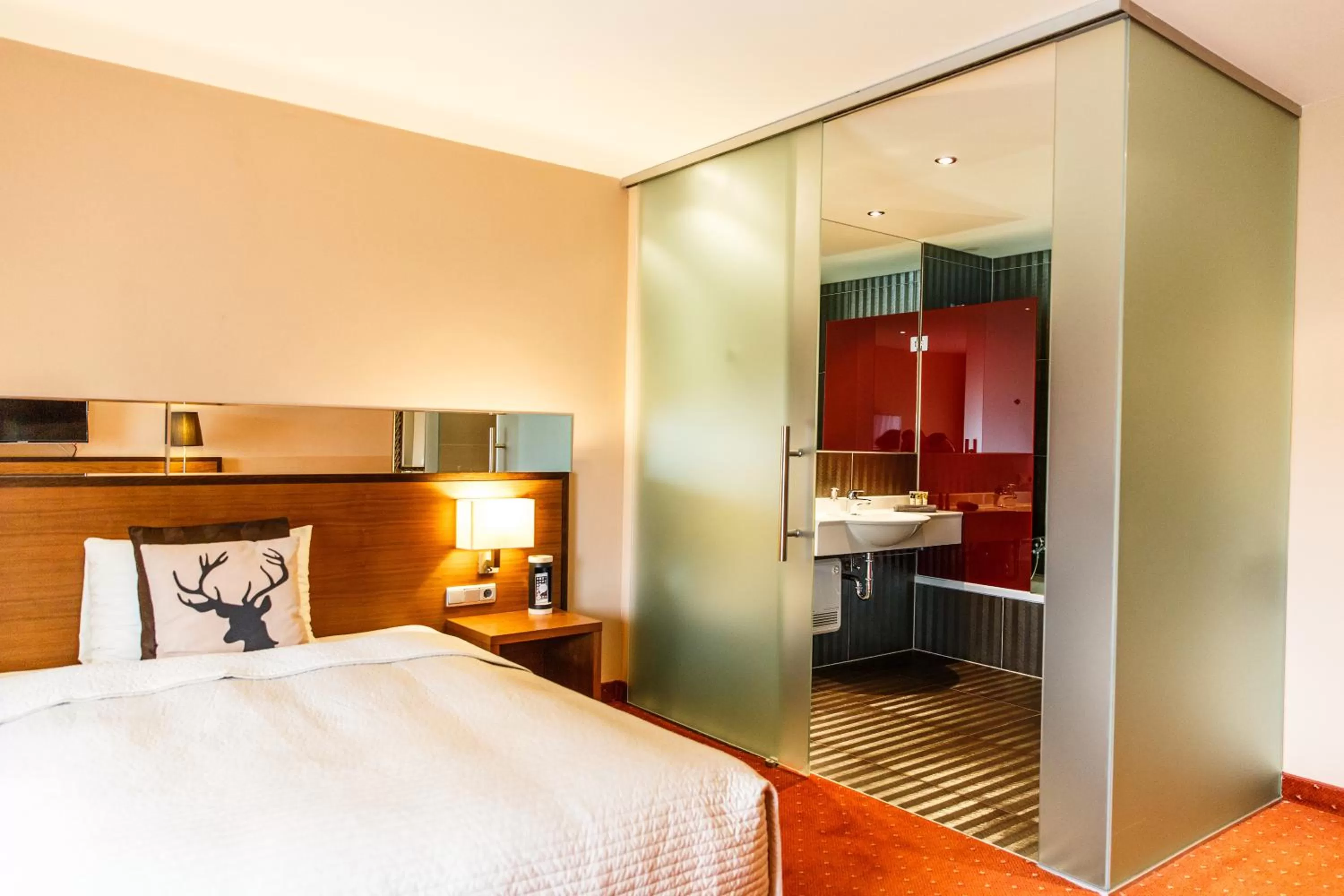 Photo of the whole room, Bed in Hotel Salzburg