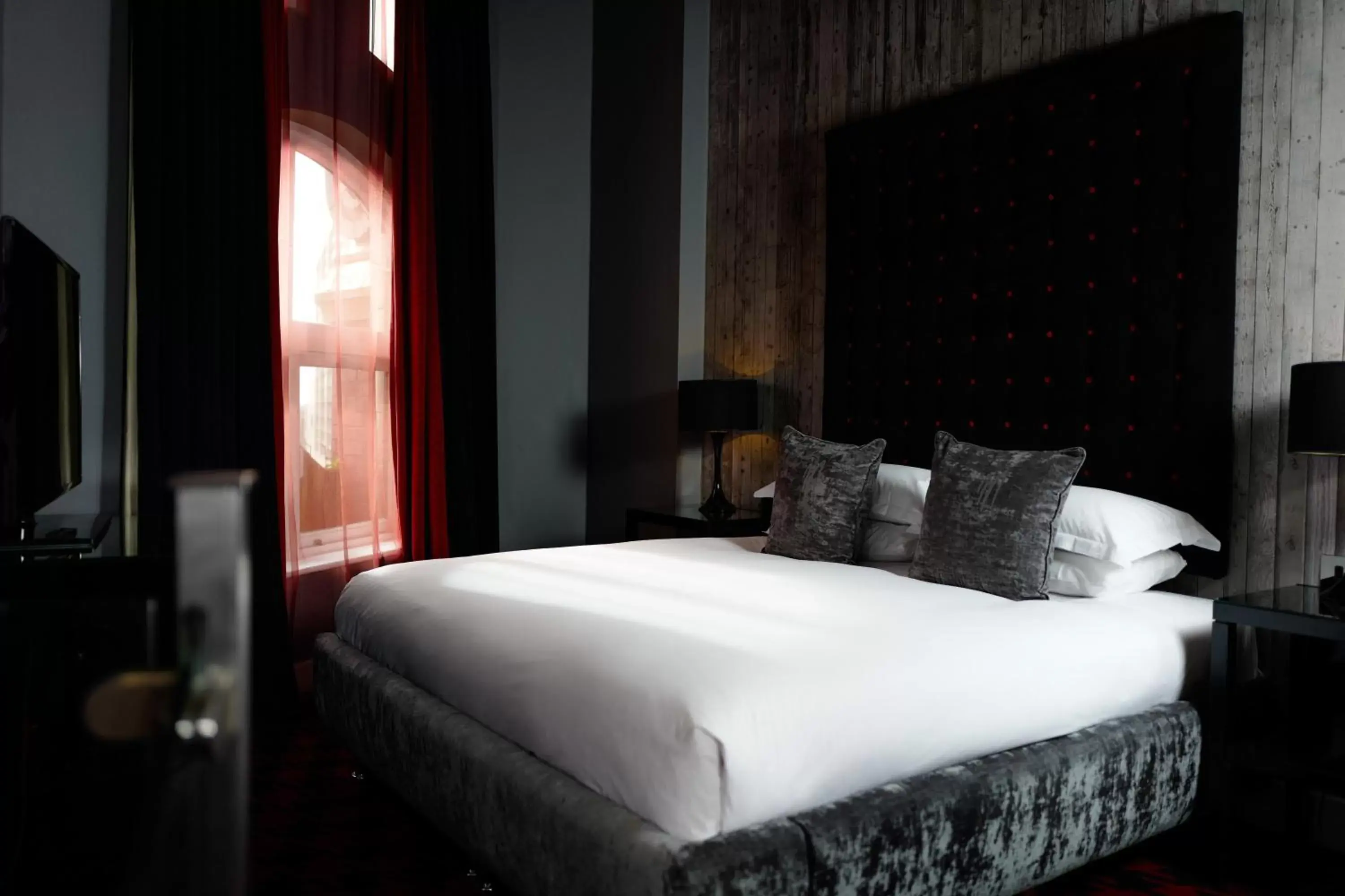 Bedroom, Bed in Malmaison Manchester