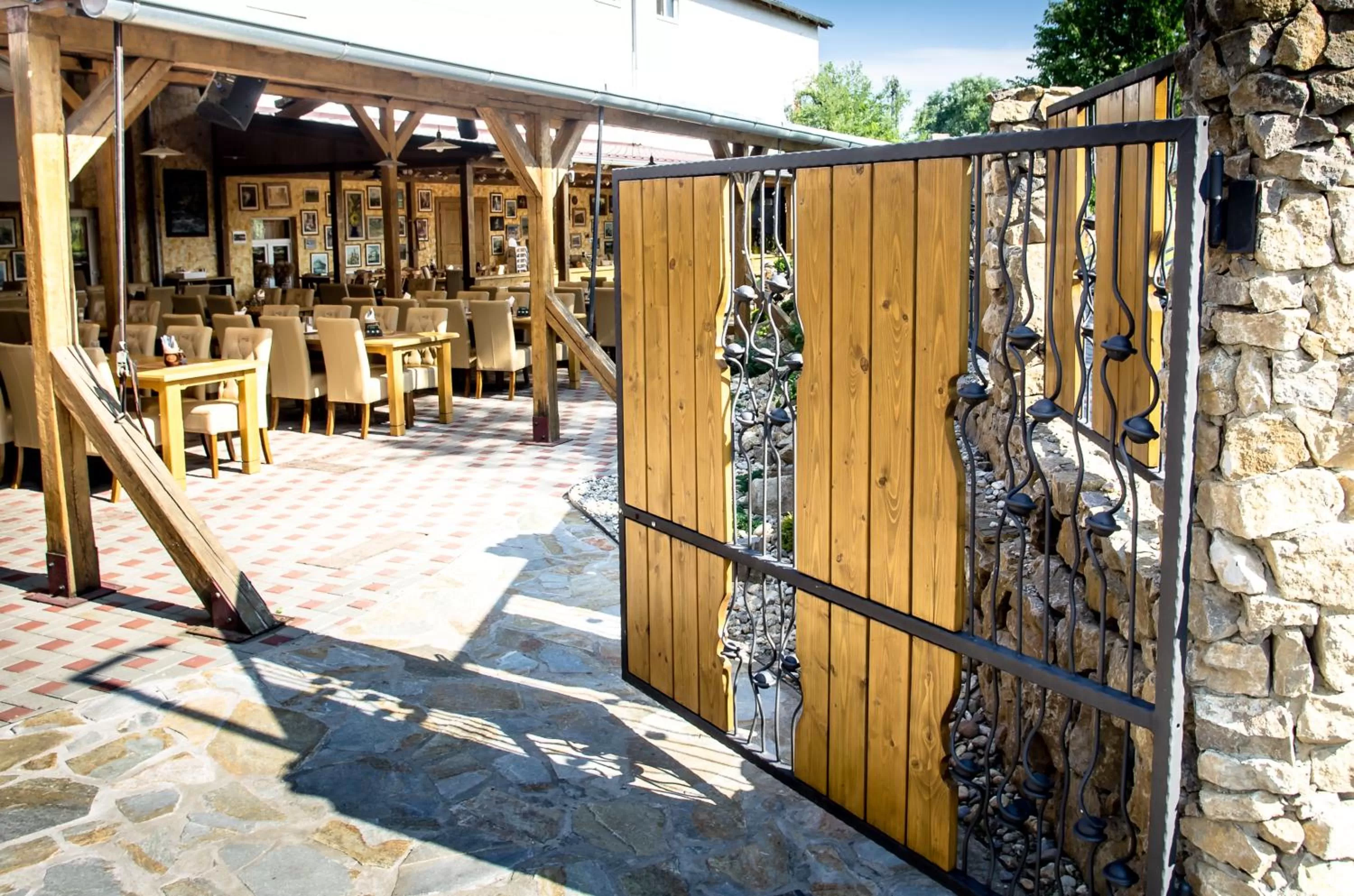 Patio in Třebovický mlýn