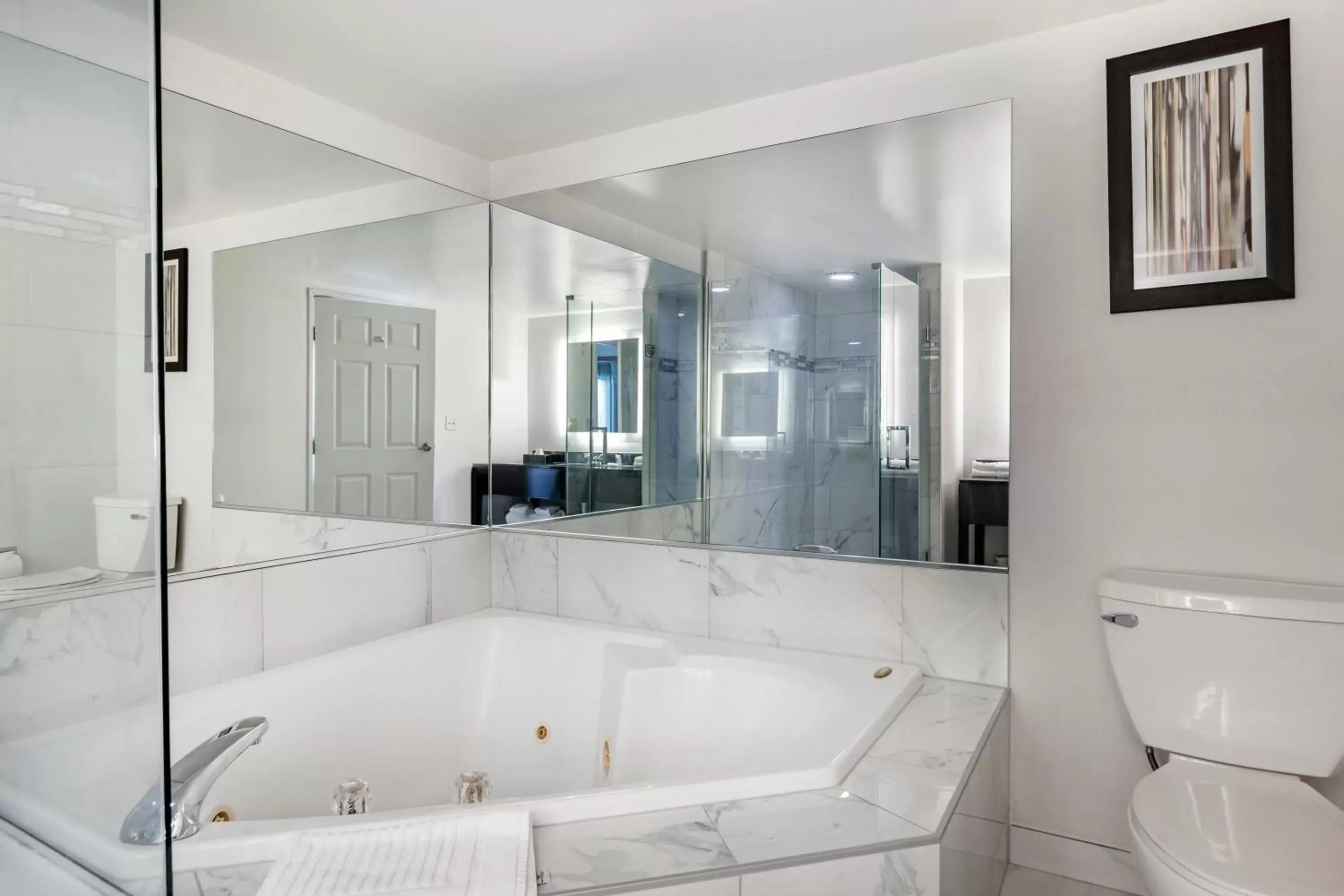 Toilet, Bathroom in Comfort Inn & Suites Grand Blanc-Flint
