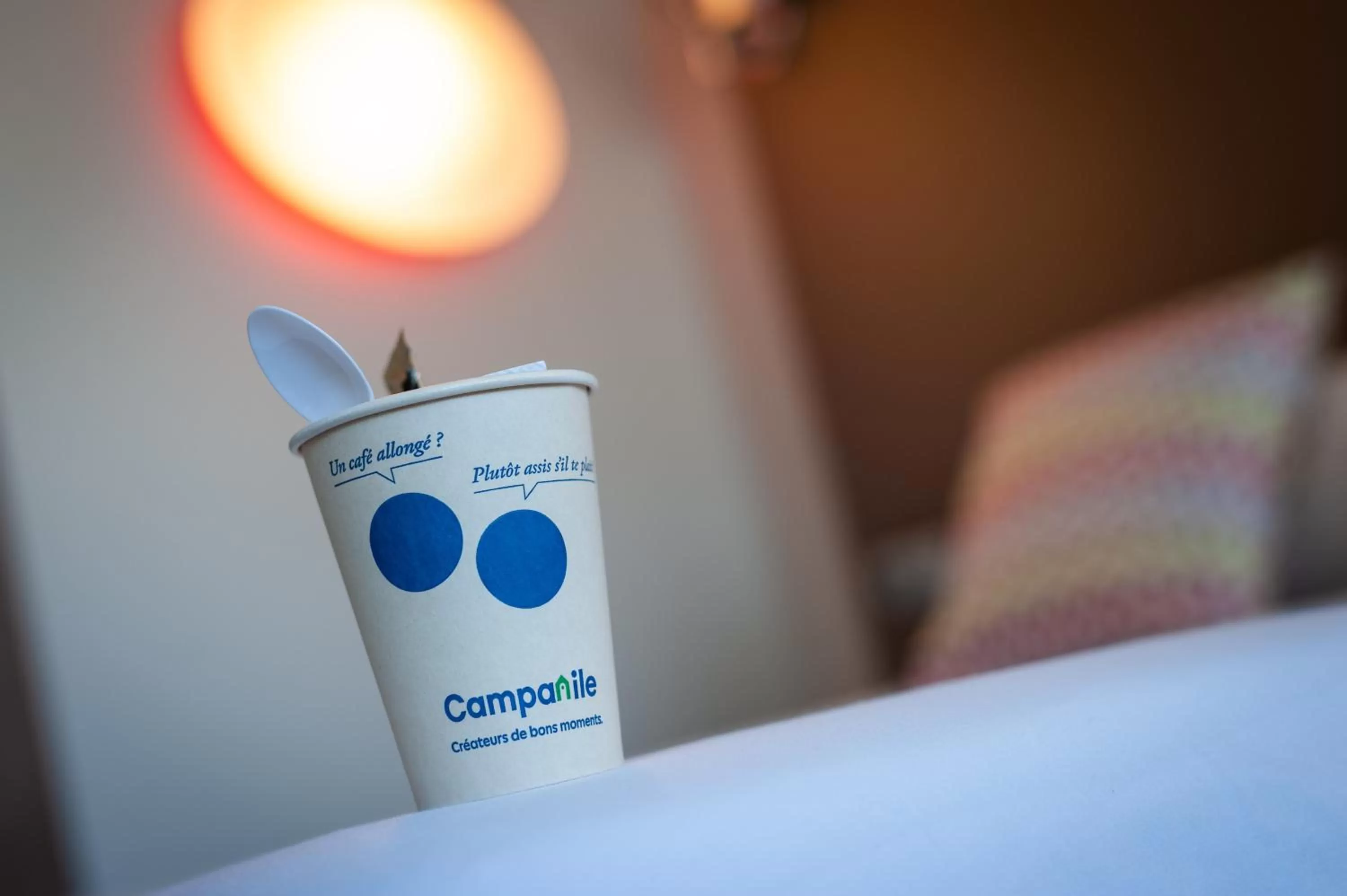 Drinks, Bed in Campanile Beaune