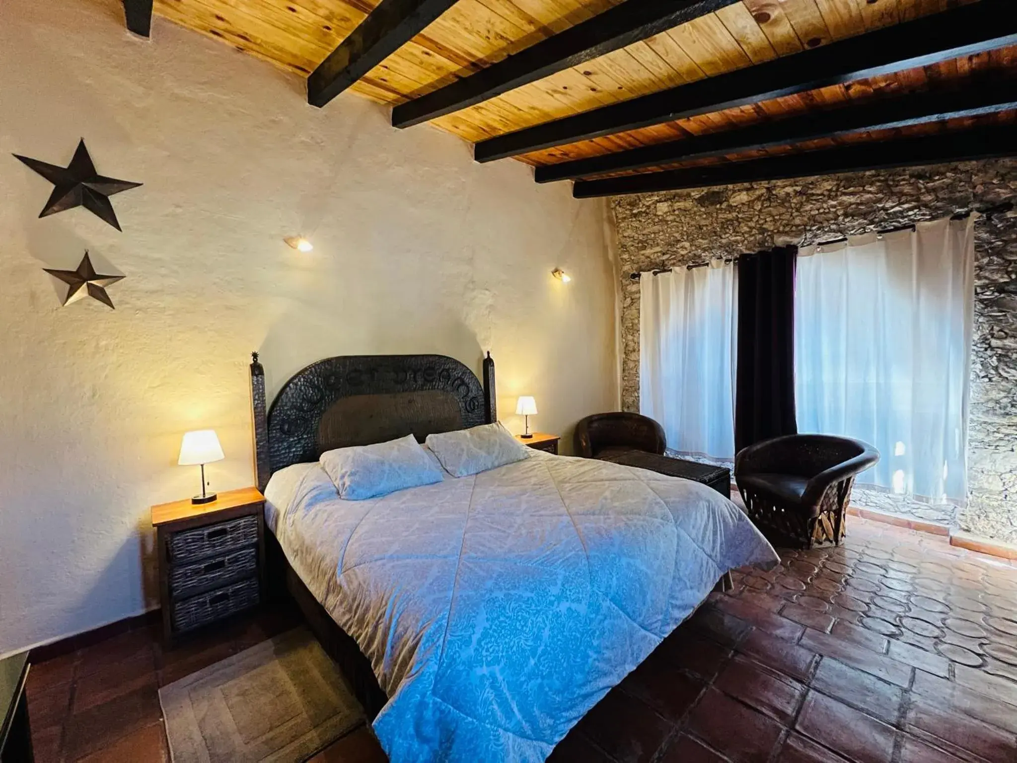 Bed in Hotel Parador Vernal