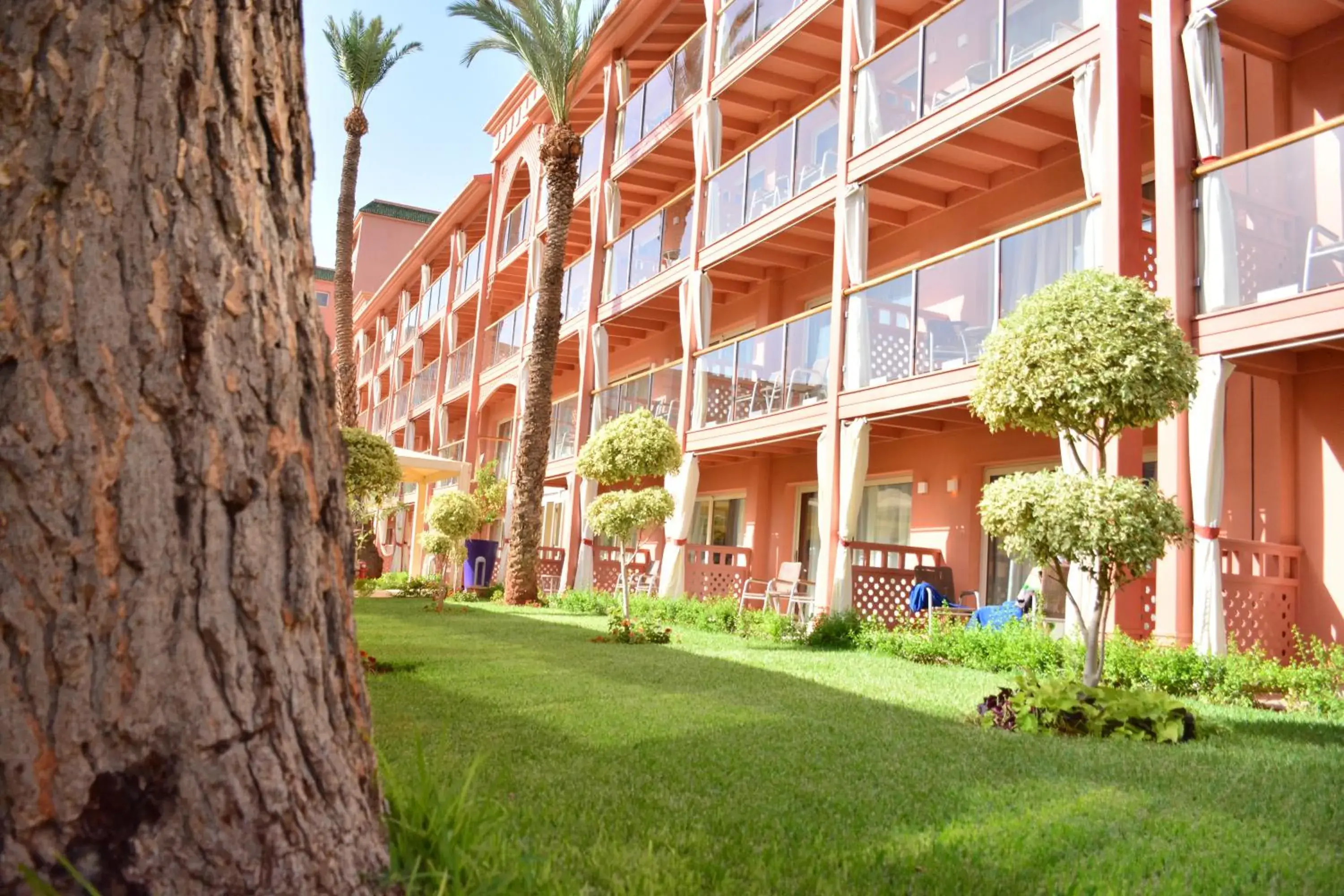 Garden view, Property Building in Savoy Le Grand Hotel Marrakech