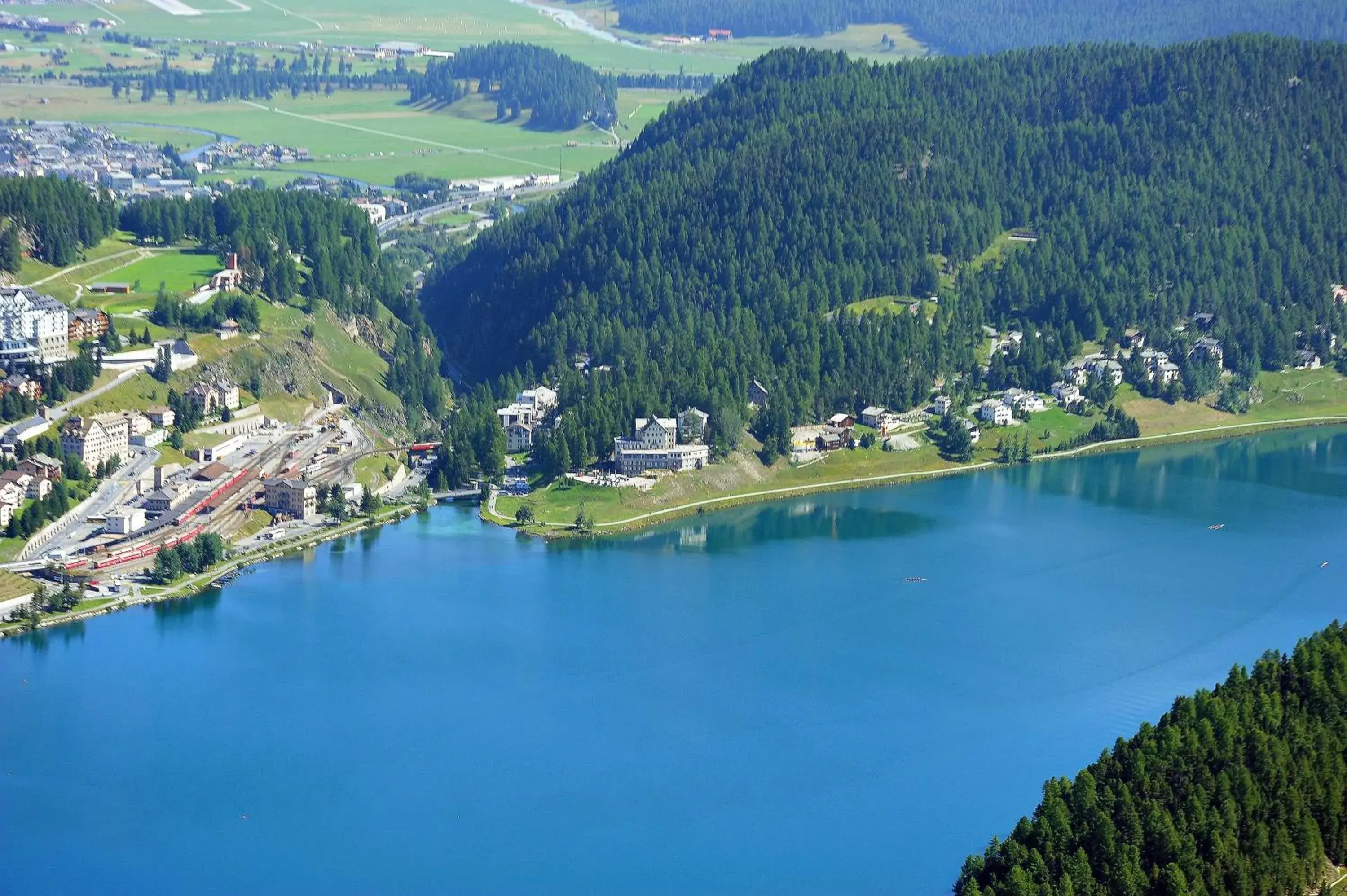 Area and facilities, Bird's-eye View in Hotel Waldhaus am See