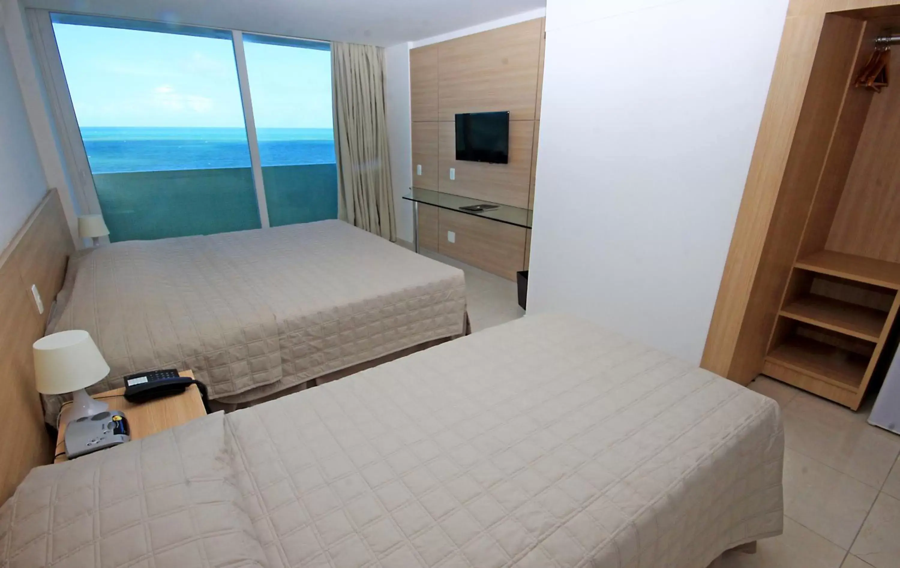 Bed in Hotel Jangadeiro Bed in Hotel Jangadeiro