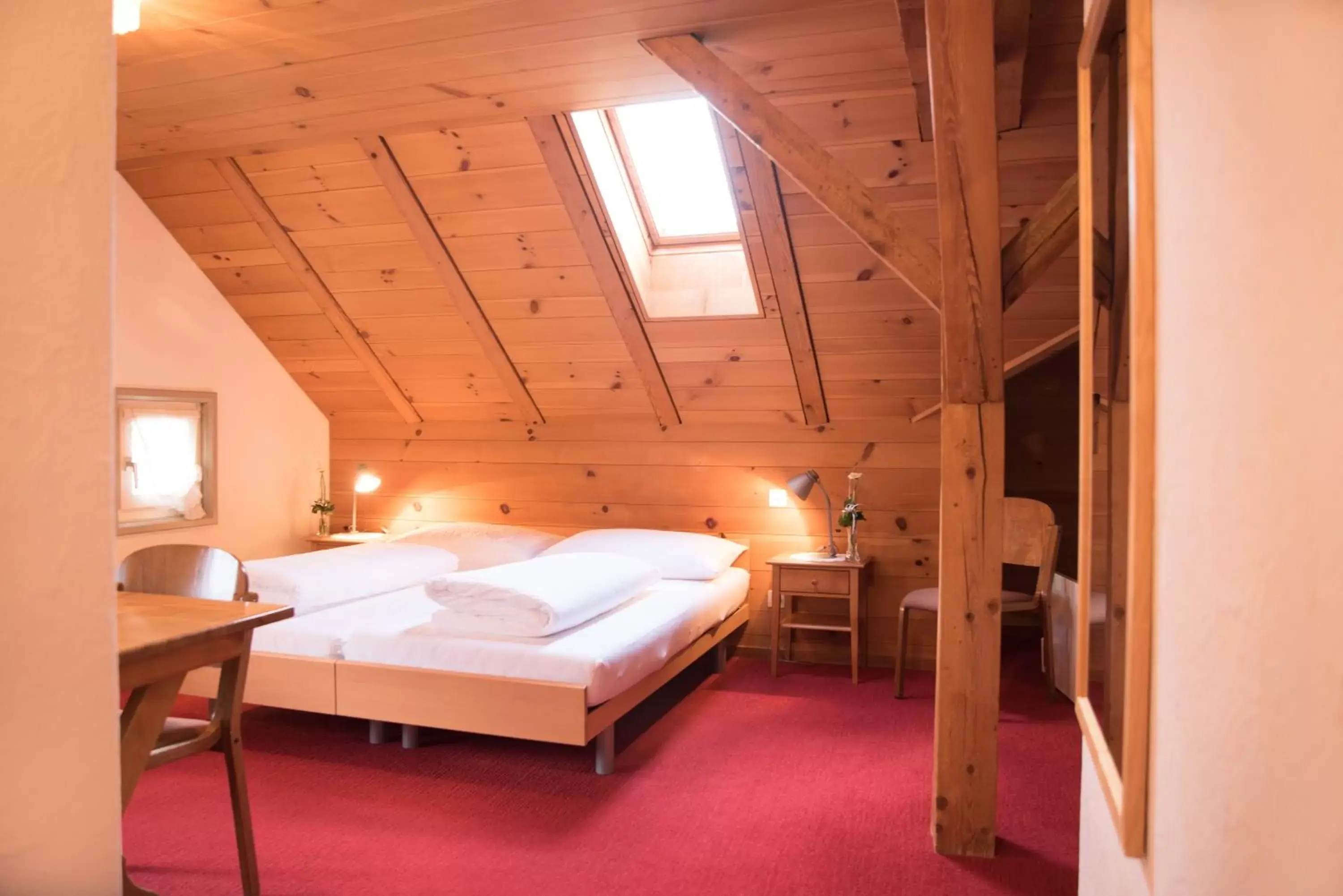 Bedroom, Bed in Hotel Toggenburgerhof