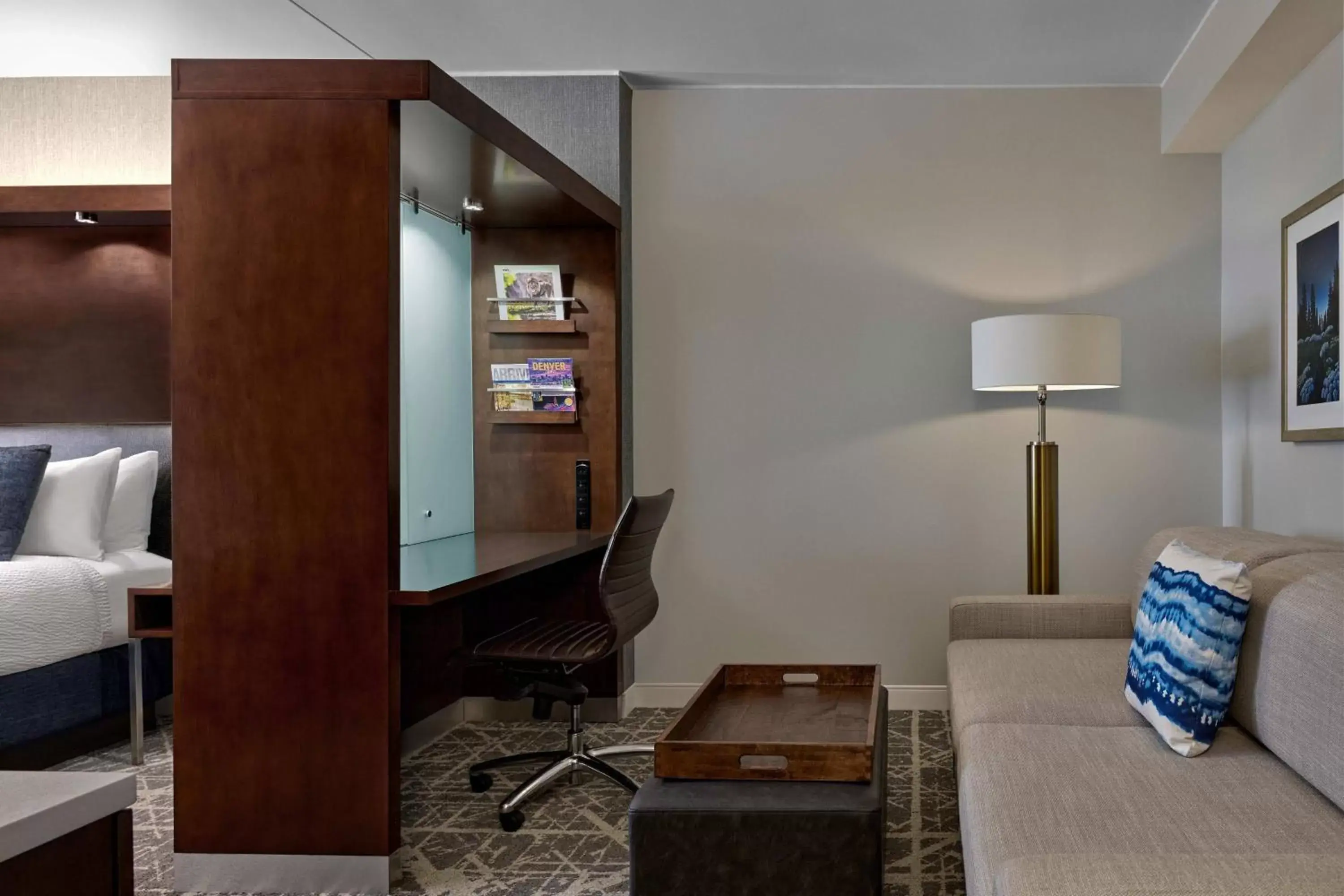 Bedroom in SpringHill Suites by Marriott Denver Downtown