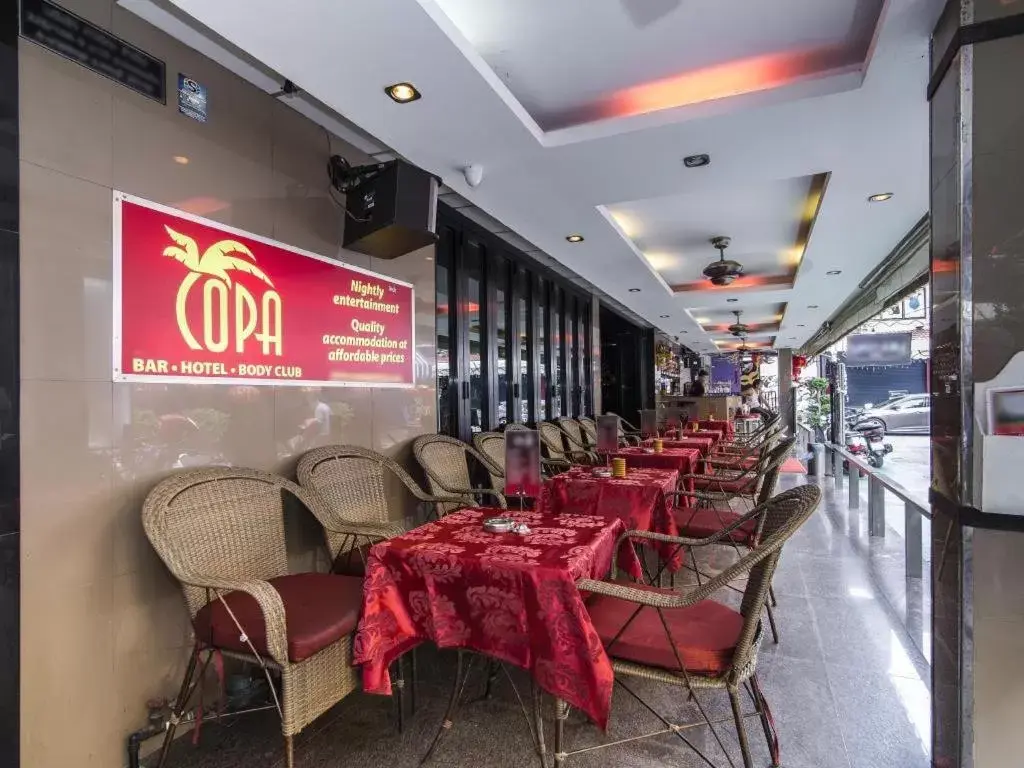 Balcony/Terrace, Lobby/Reception in Copa Hotel